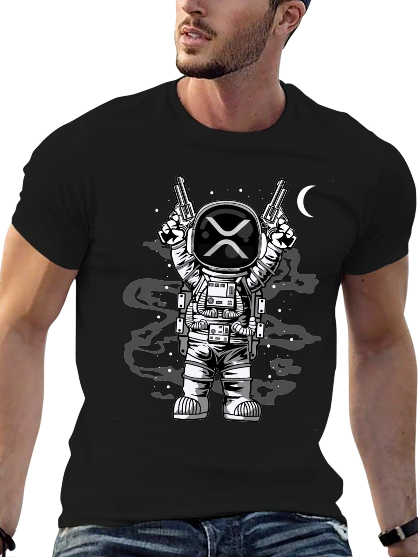 Astronaut XRP Crypto T-Shirt