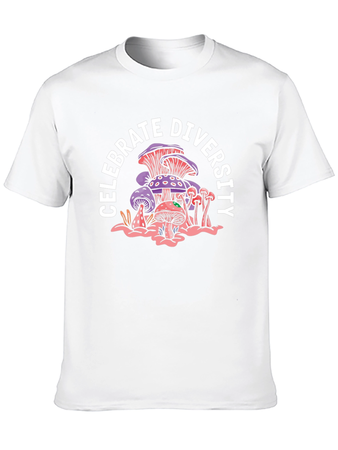 Celebrate Diversity Mushroom Graphic Tee