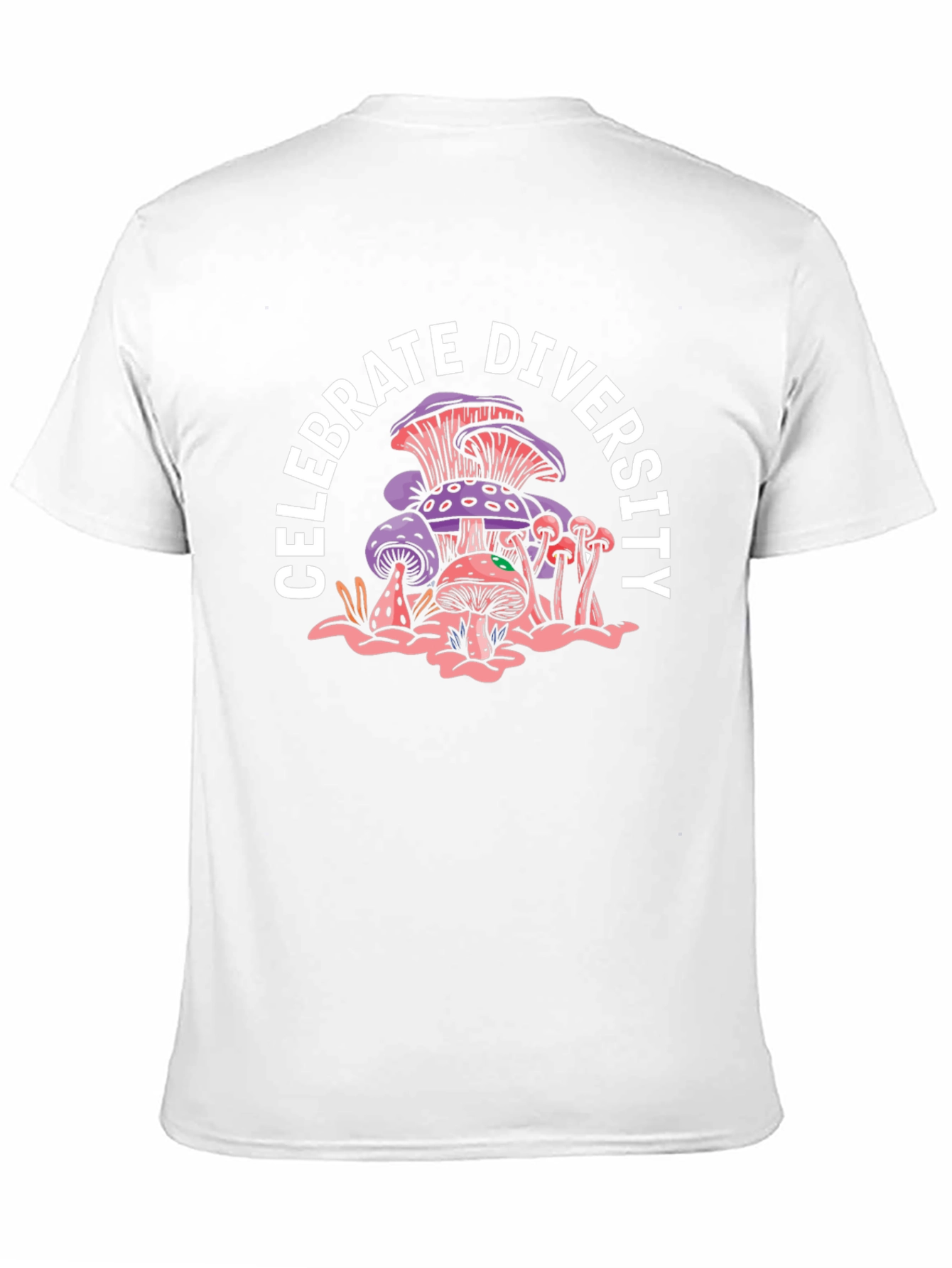Celebrate Diversity Mushroom Graphic Tee