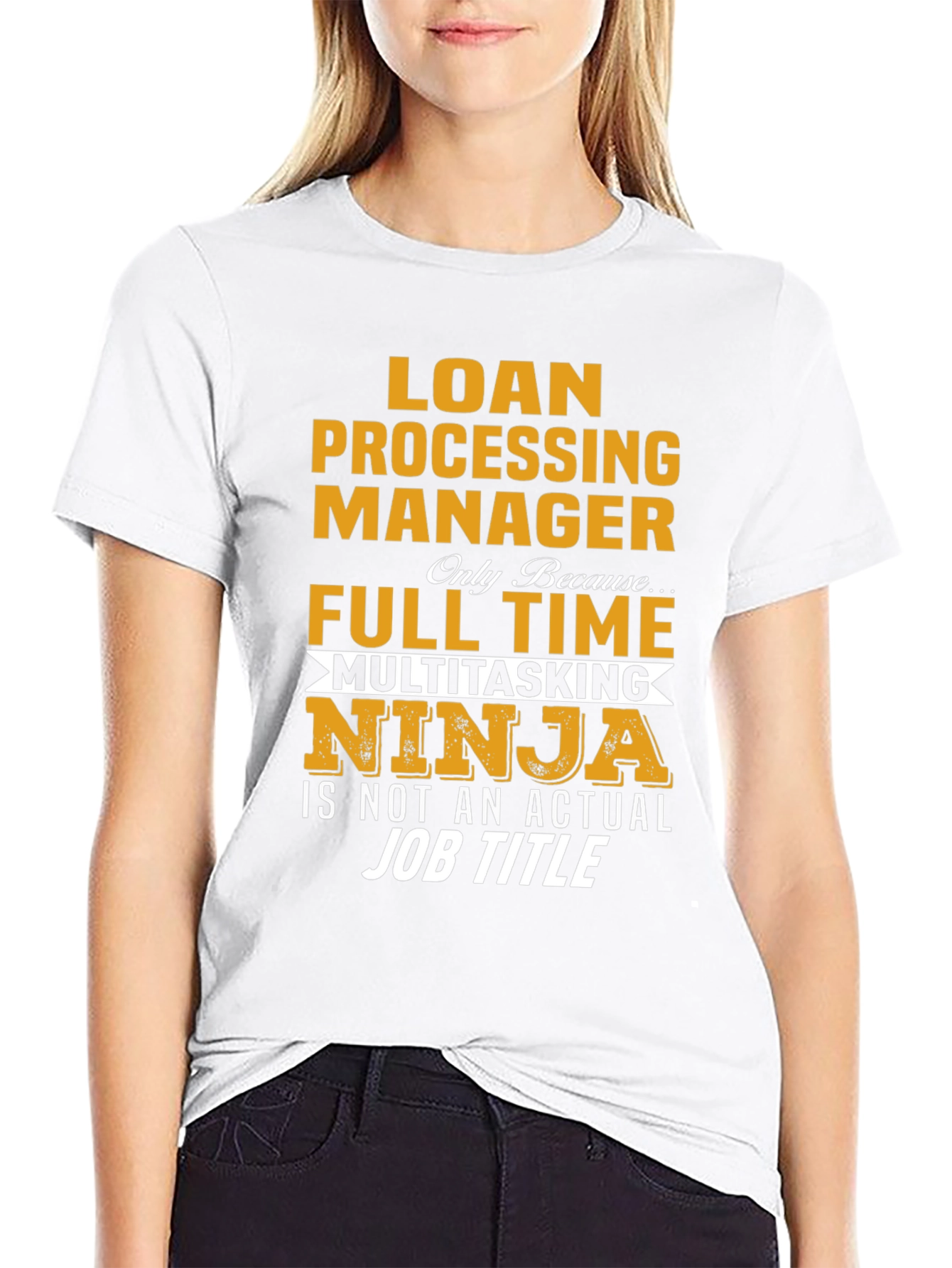 Loan Processing Manager Ninja T-Shirt