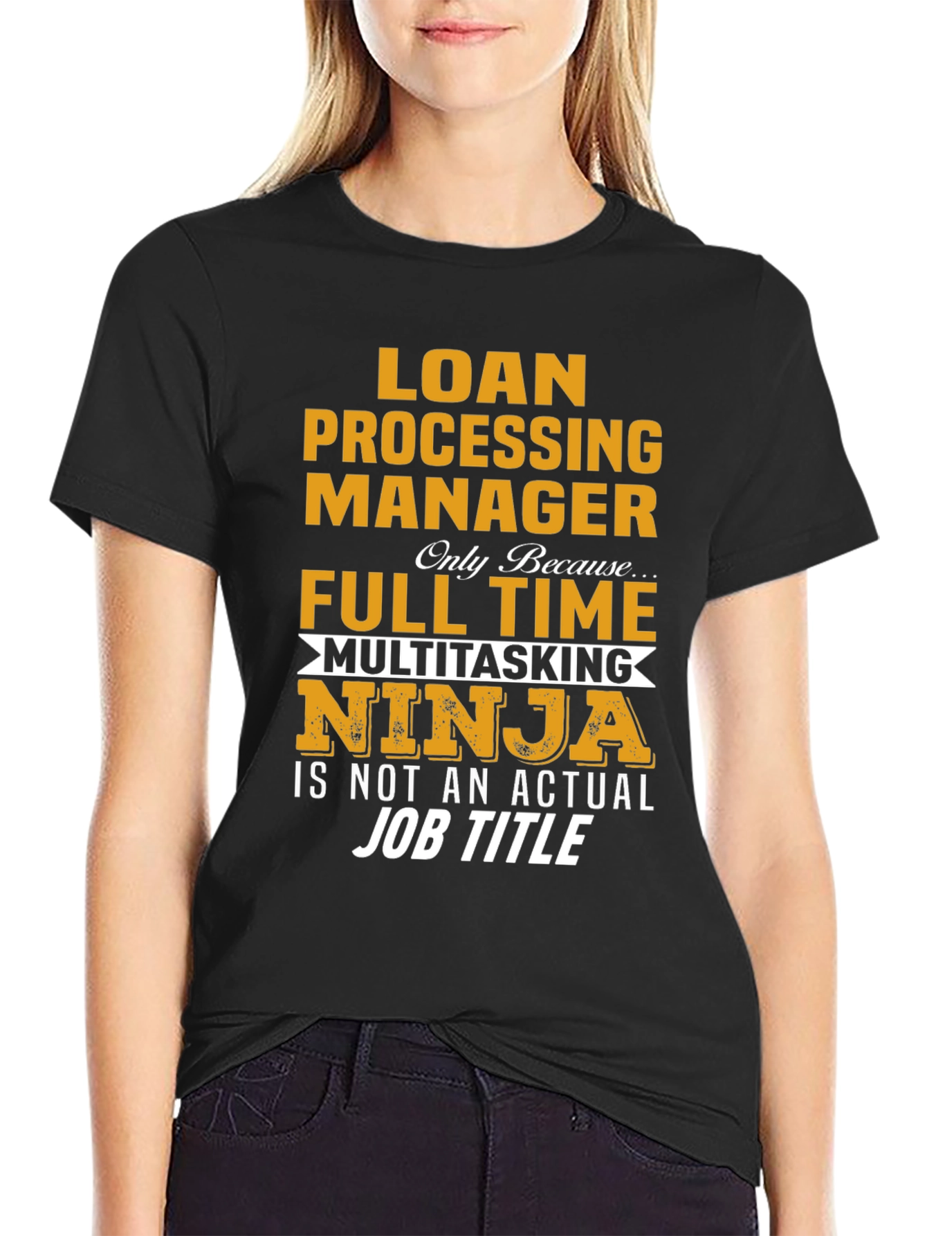 Loan Processing Manager Ninja T-Shirt
