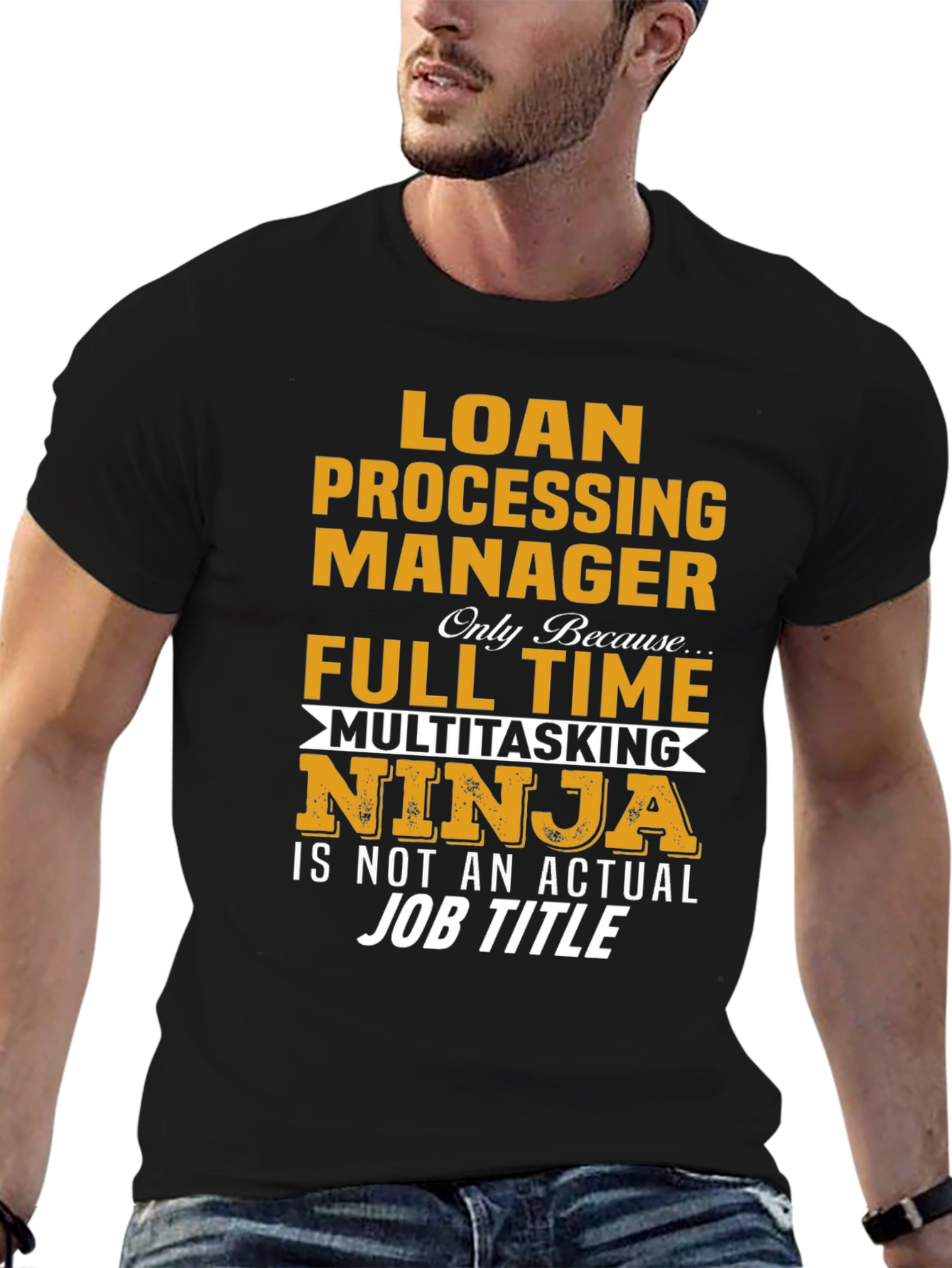 Loan Processing Manager Ninja T-Shirt