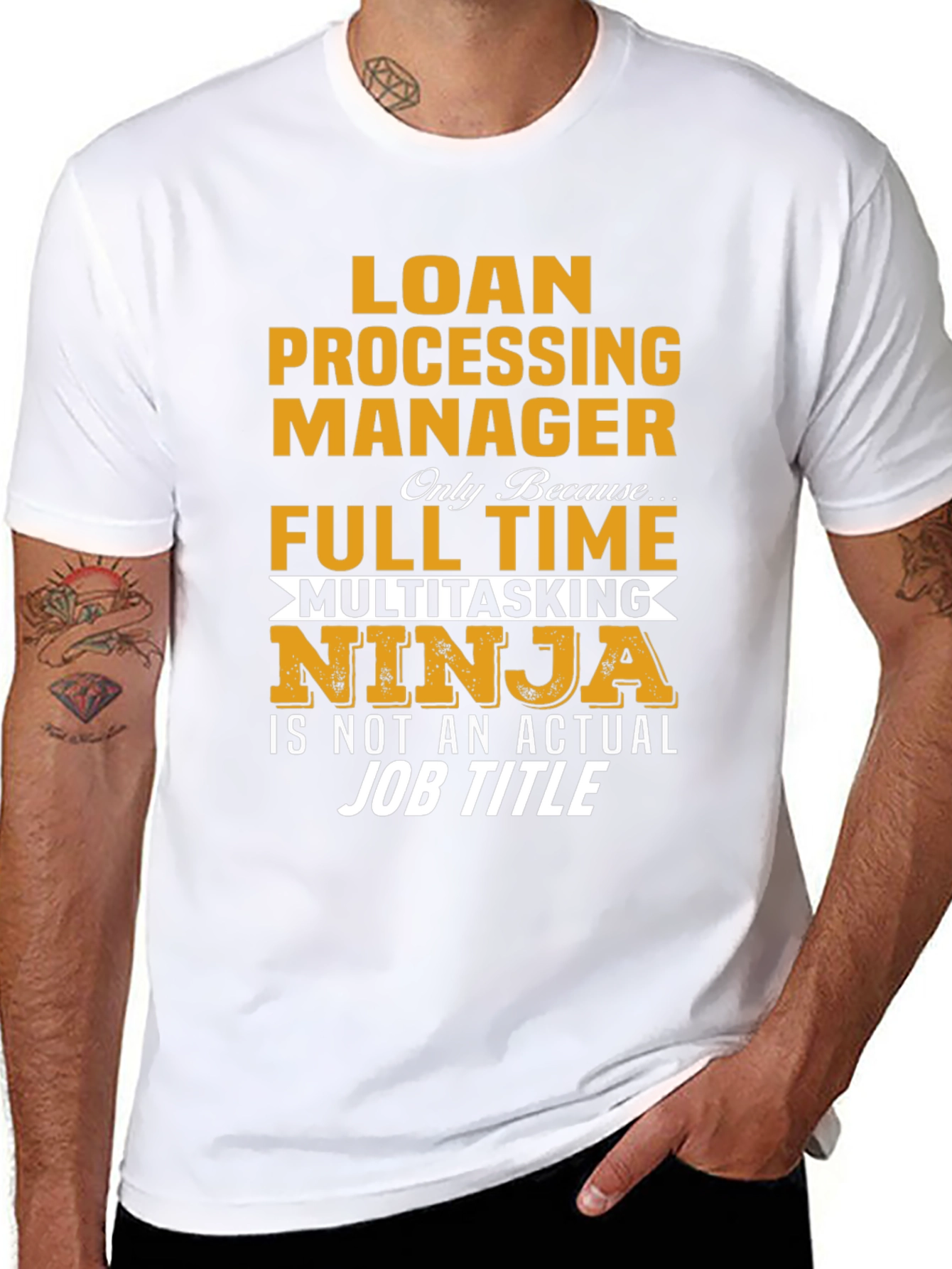 Loan Processing Manager Ninja T-Shirt