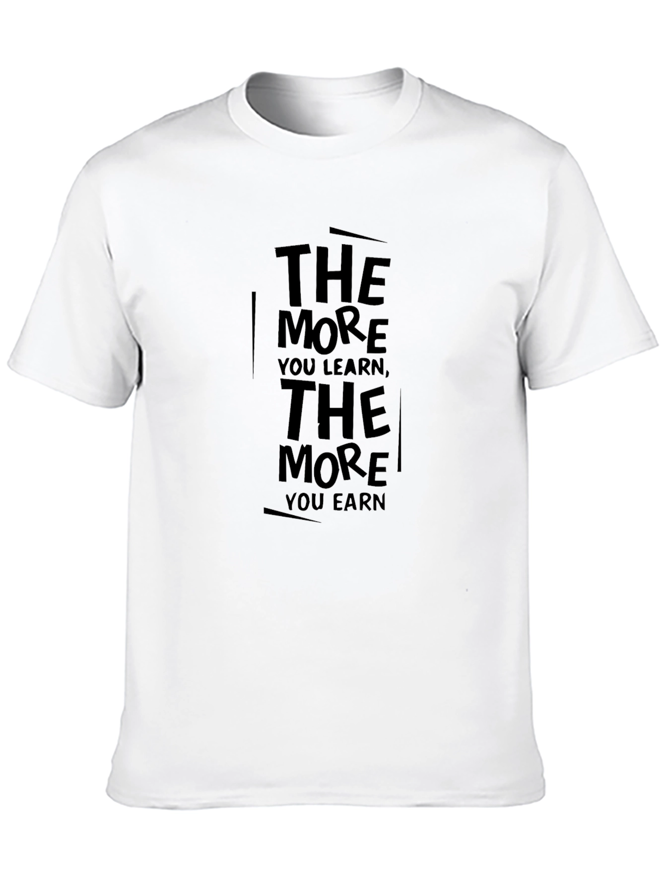 The More You Learn Graphic Tee