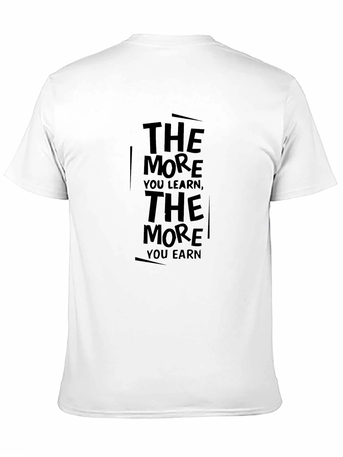 The More You Learn Graphic Tee