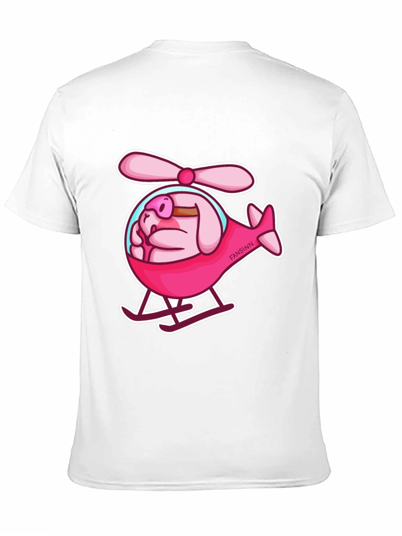 Pig Helicopter Graphic Tee - Unique & Funny!