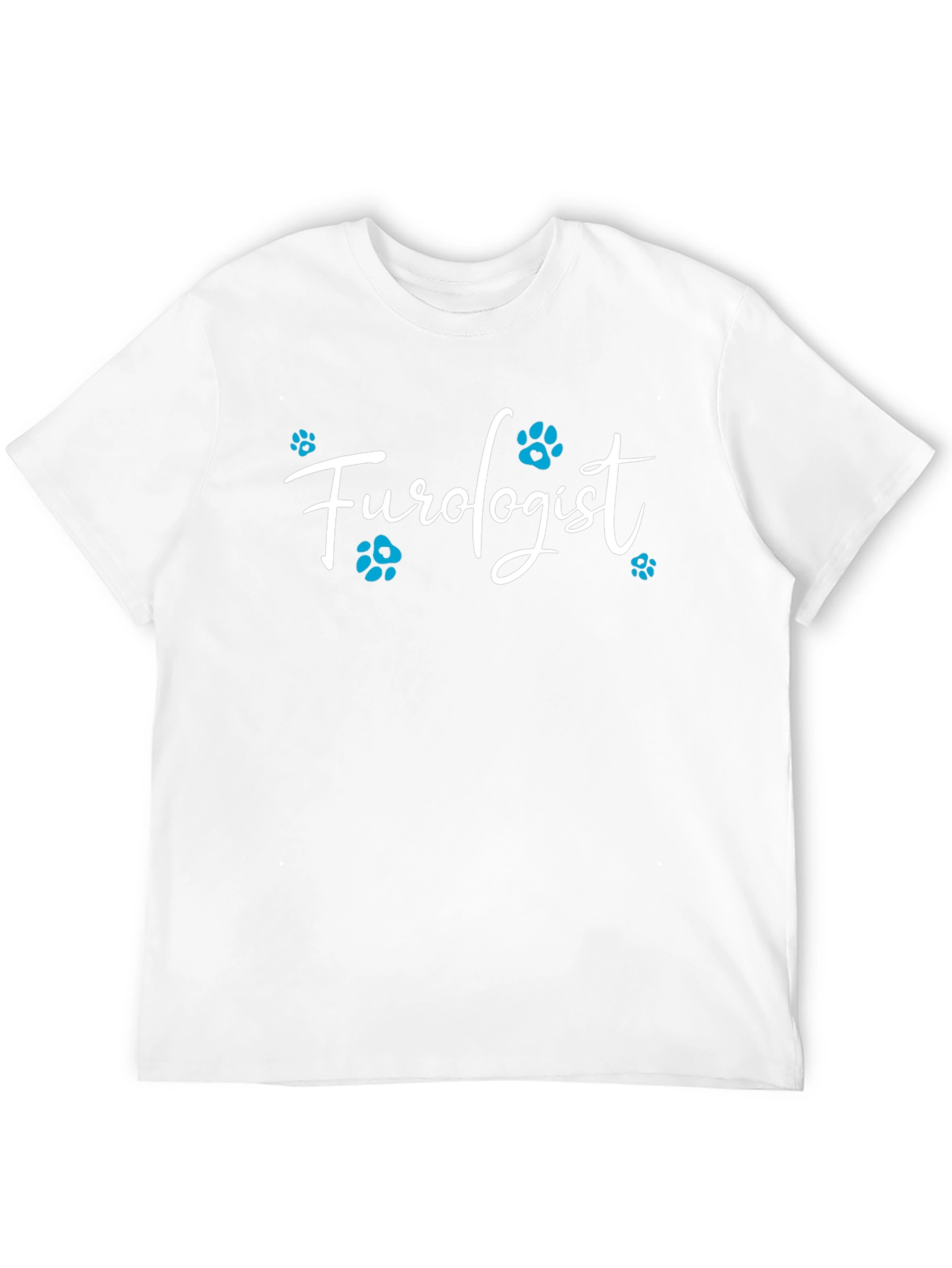 Furologist Paw Print T-Shirt - Black