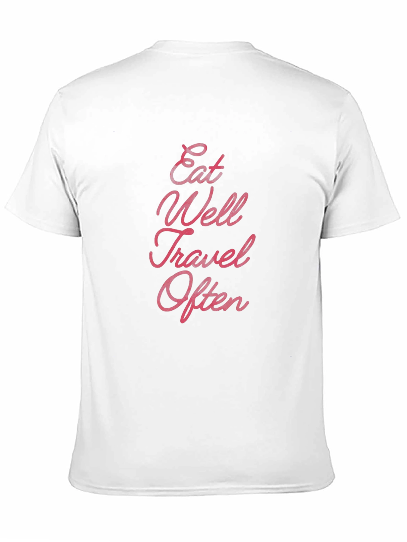 Eat Well Travel Often Graphic Tee