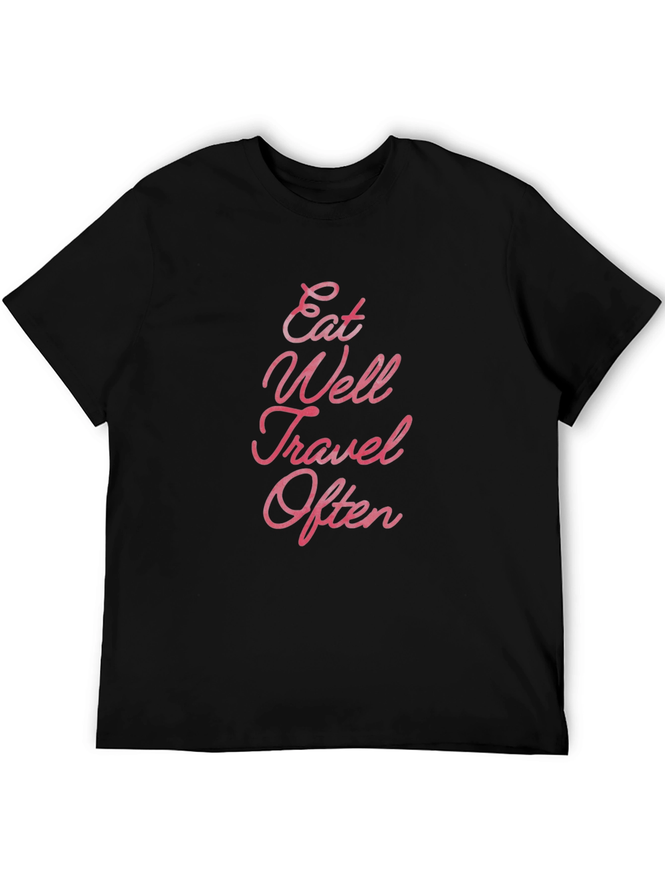 Eat Well Travel Often Graphic Tee
