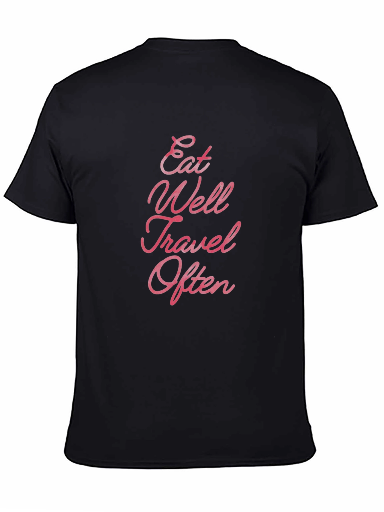 Eat Well Travel Often Graphic Tee