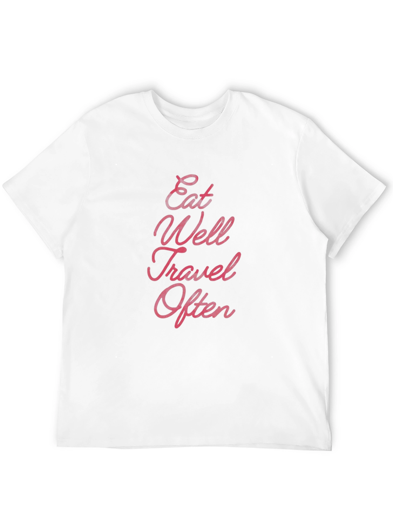 Eat Well Travel Often Graphic Tee