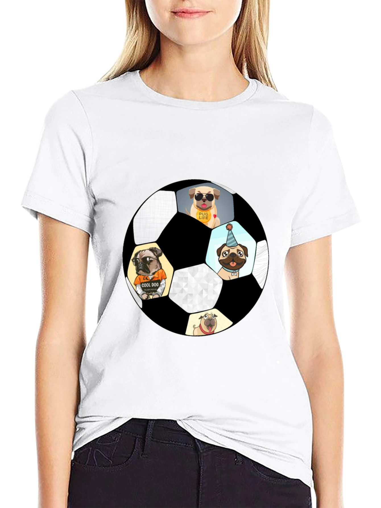 Soccer Pug T-Shirt