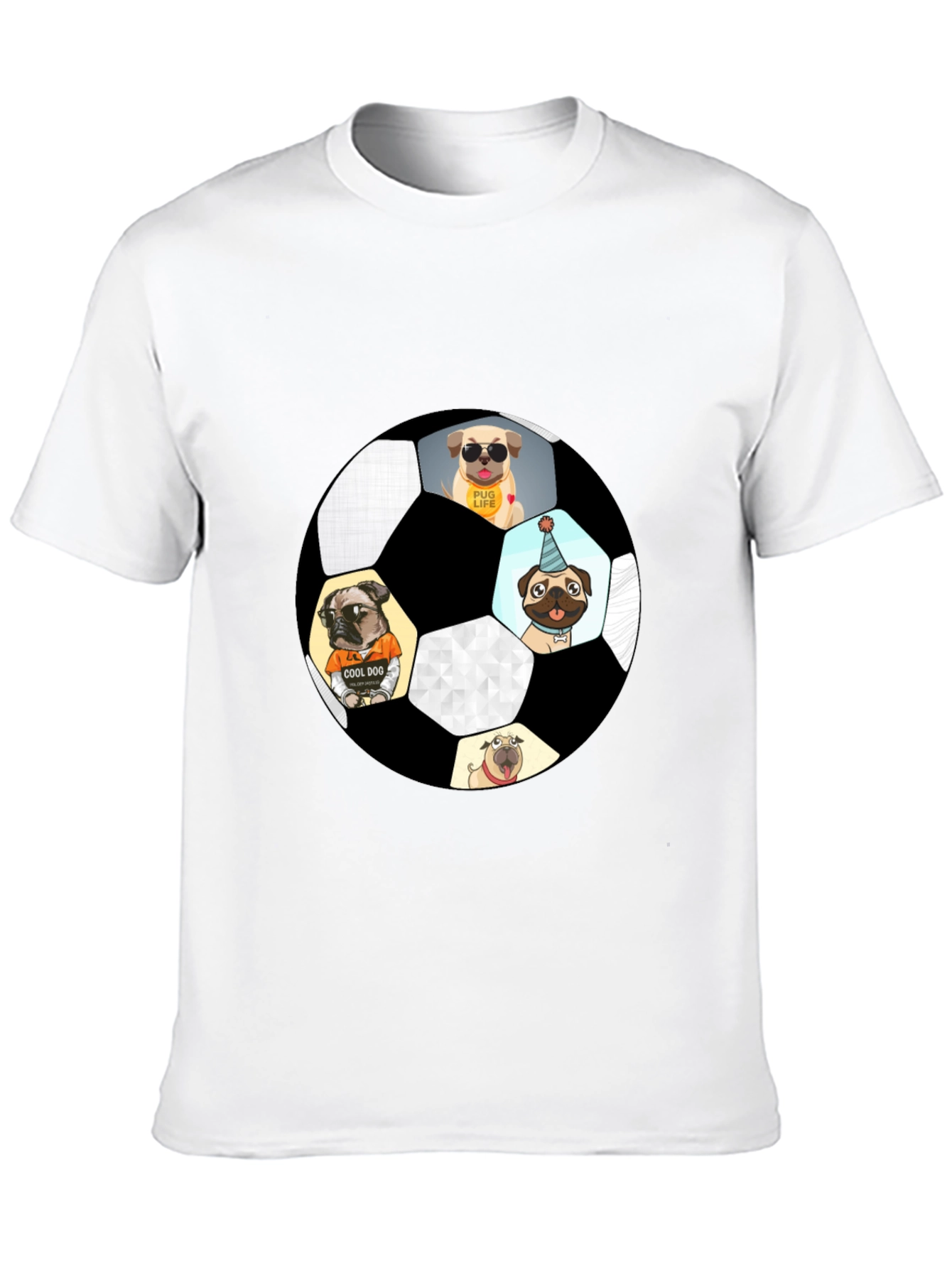 Soccer Pug T-Shirt