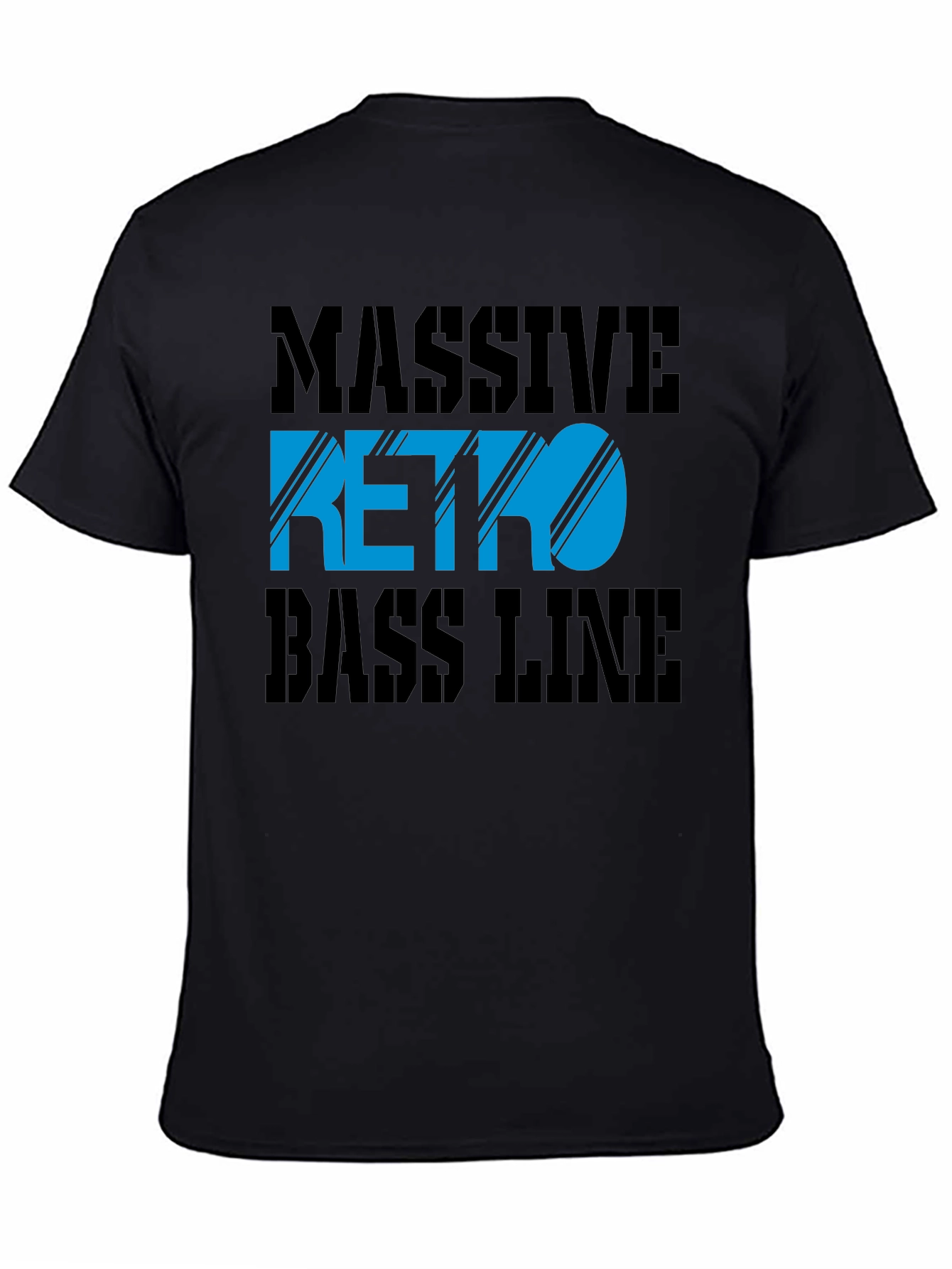 Massive Retro Bass Line Graphic Tee