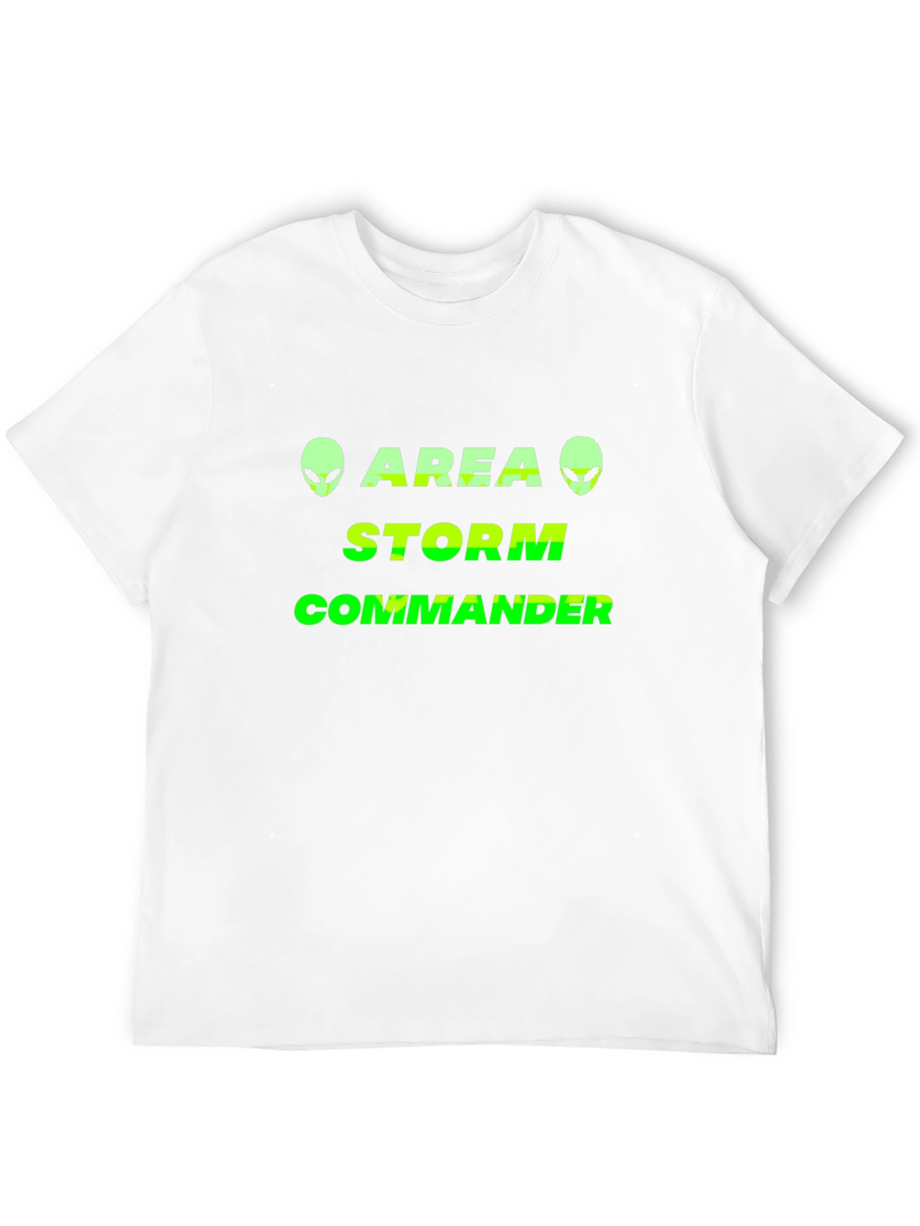 Area Storm Commander Alien Graphic T-Shirt