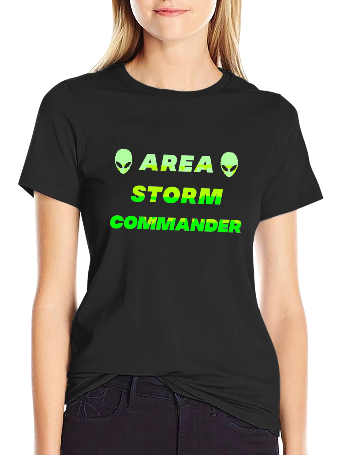 Area Storm Commander Alien Graphic T-Shirt