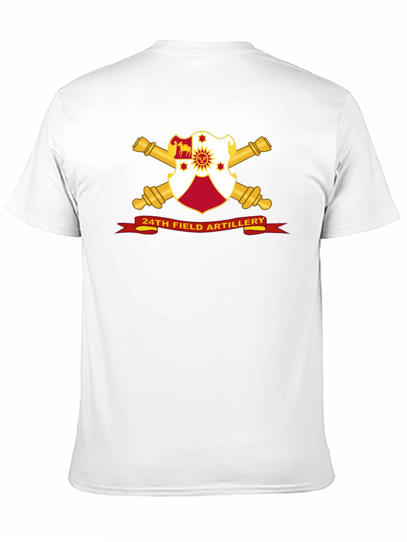 24th Field Artillery T-Shirt: Military Pride Tee
