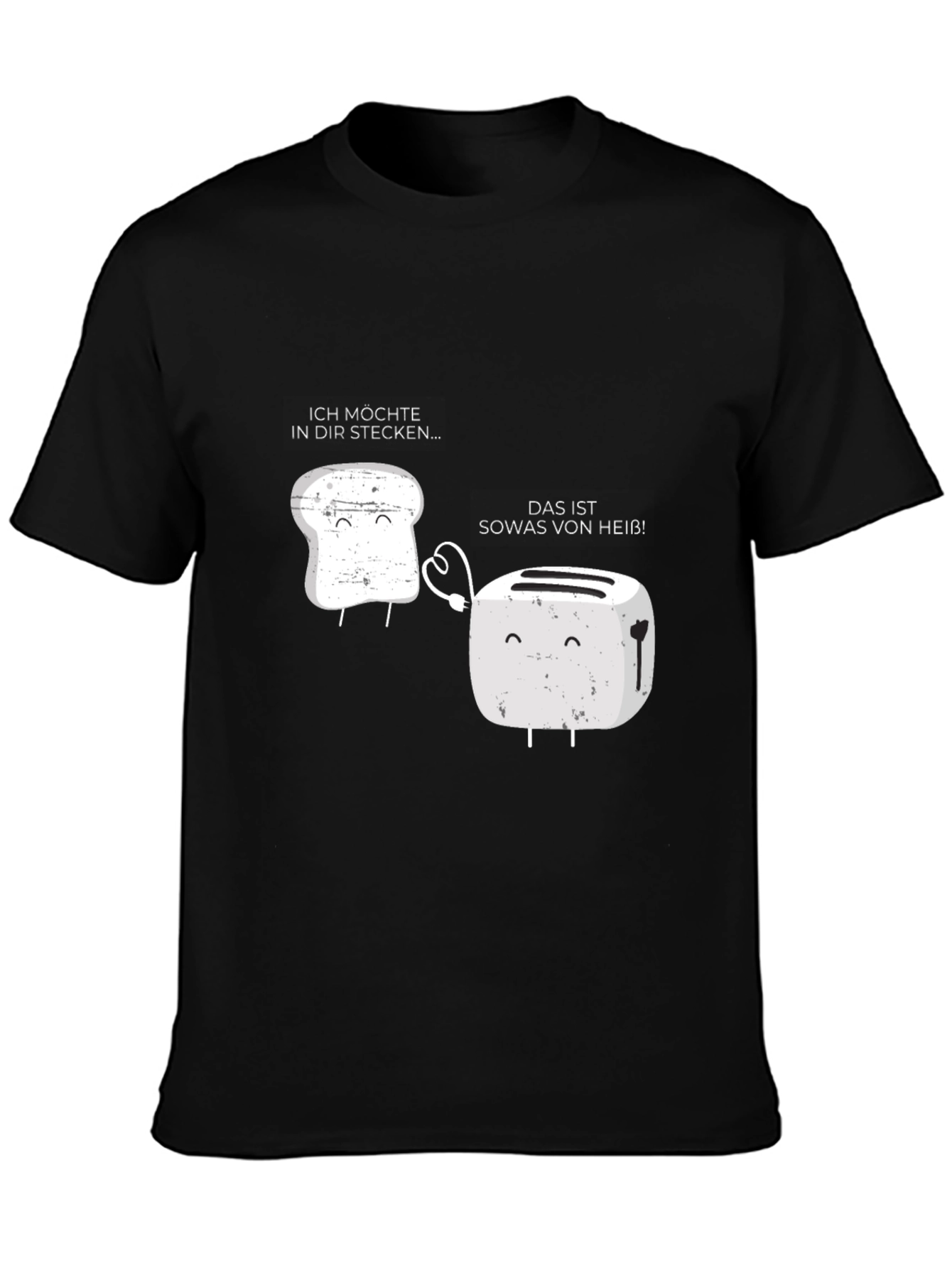 Funny Toaster & Toast Graphic Tee