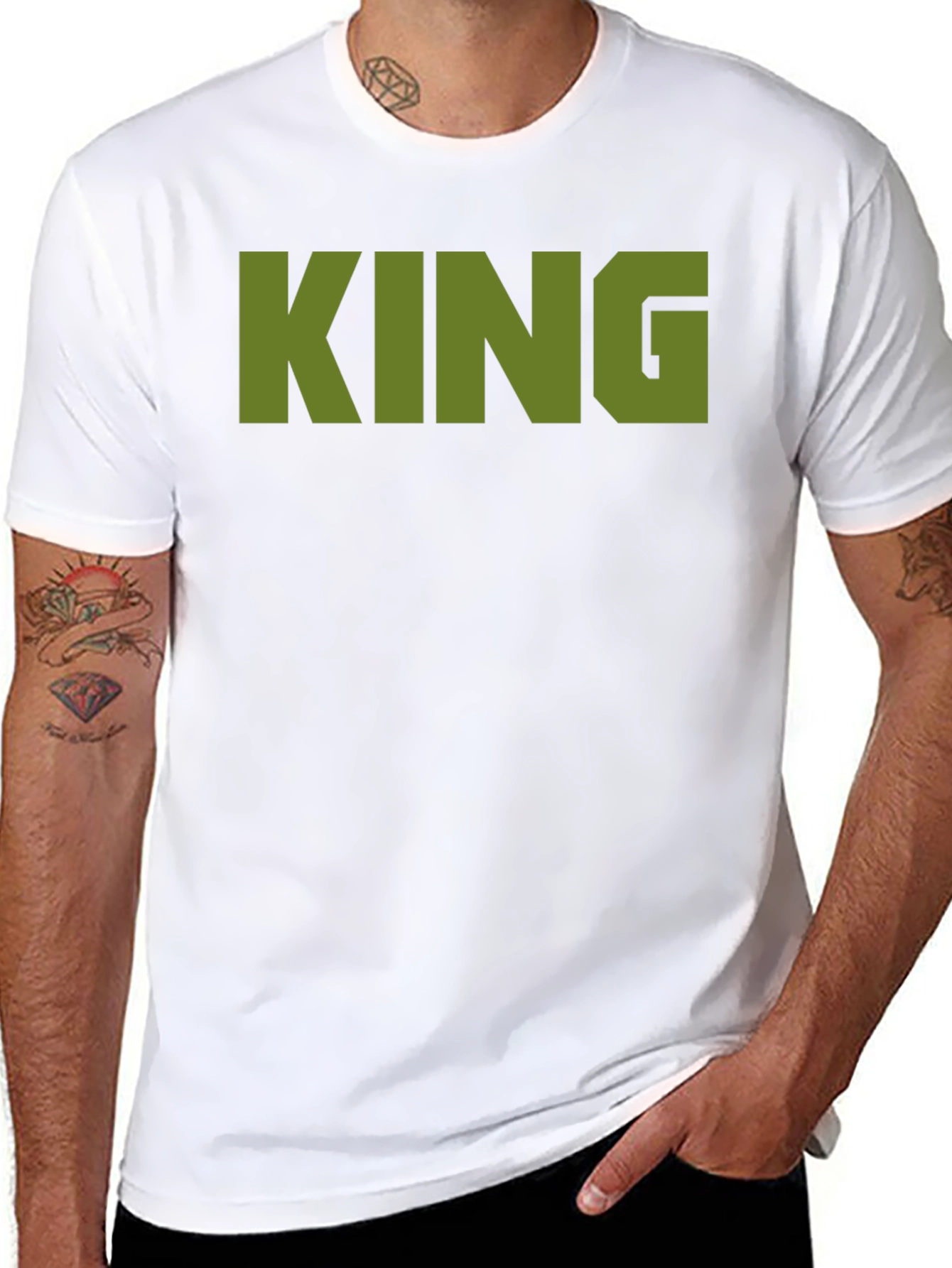 KING Graphic Tee - Bold Statement T-Shirt