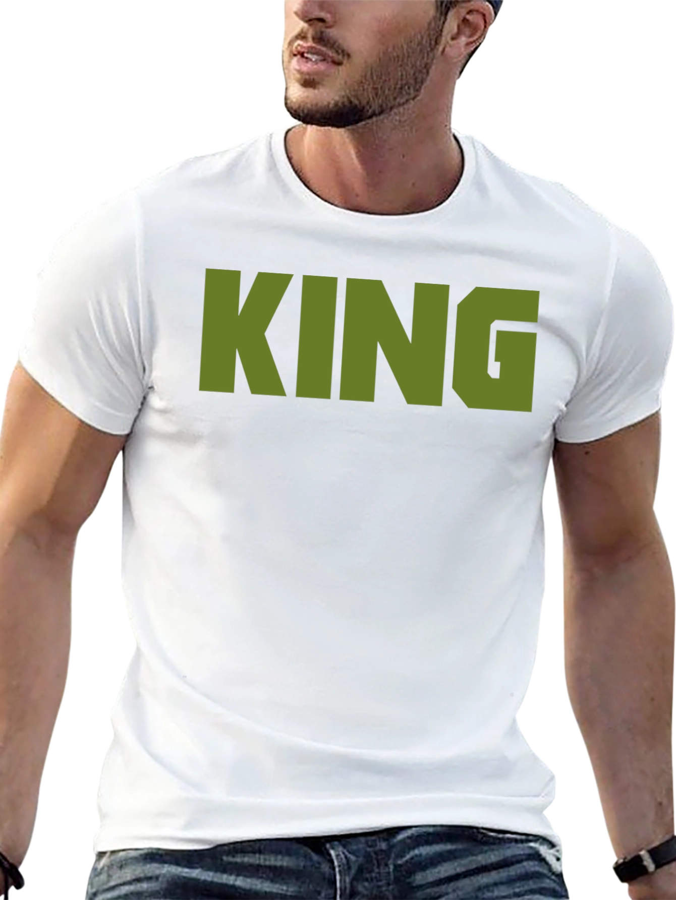 KING Graphic Tee - Bold Statement T-Shirt