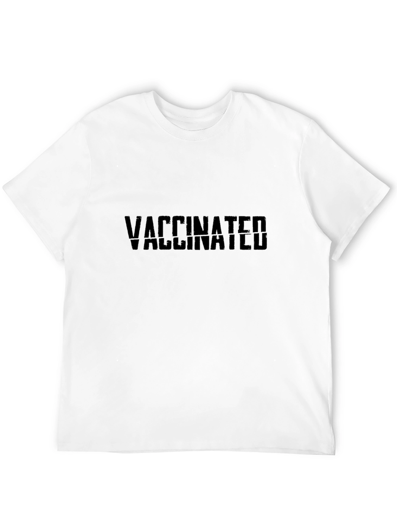 Vaccinated Graphic Tee - Stylish and Comfortable