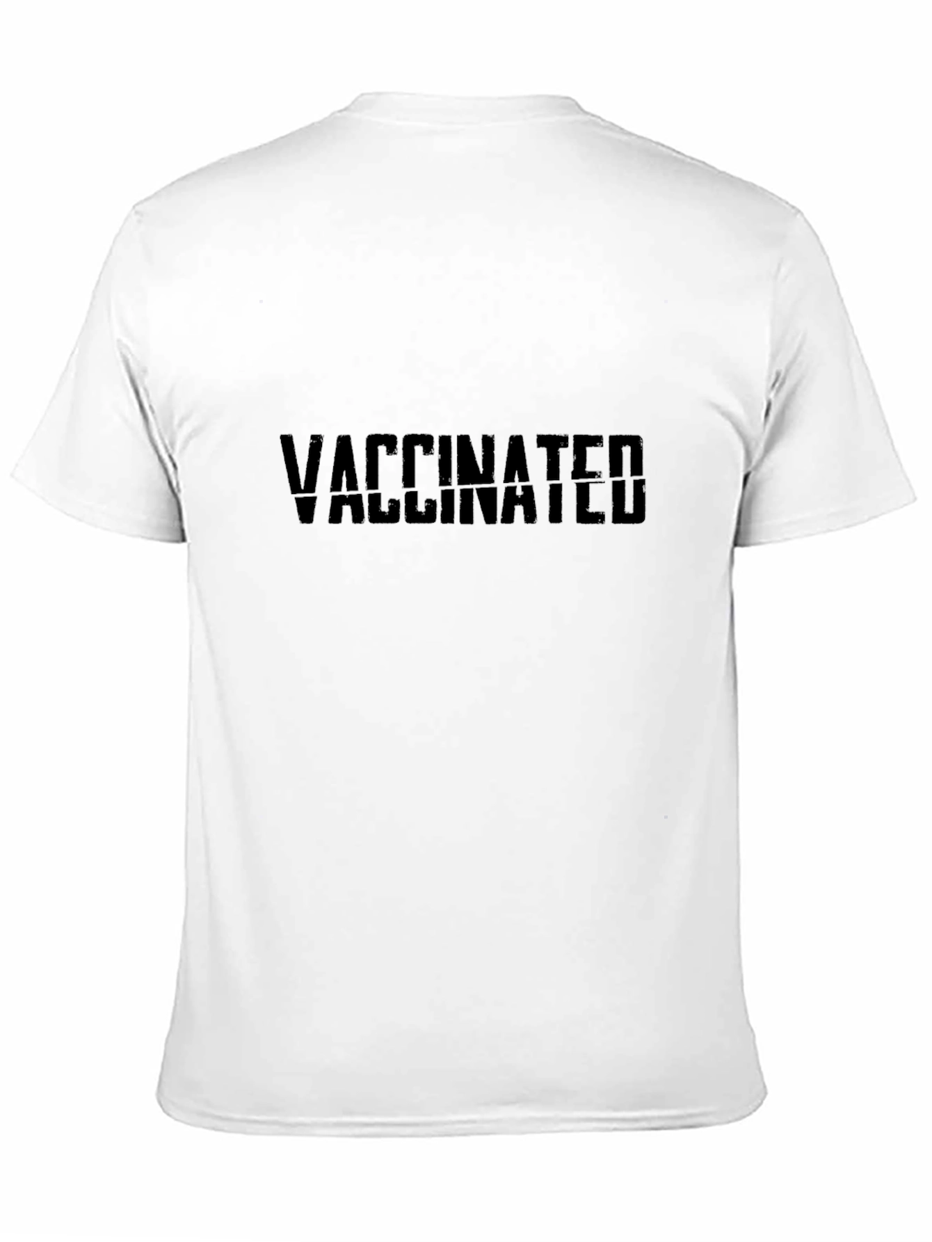 Vaccinated Graphic Tee - Stylish and Comfortable