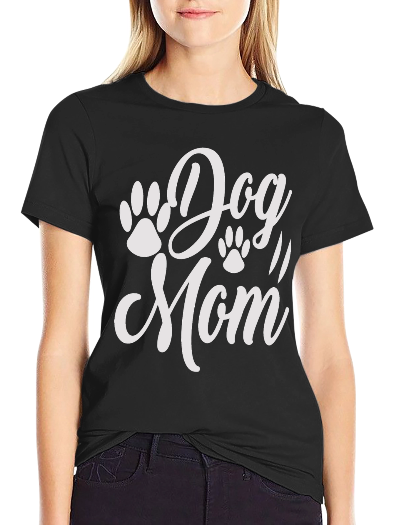 Dog Mom Graphic Tee - Stylish Pet Lover Shirt