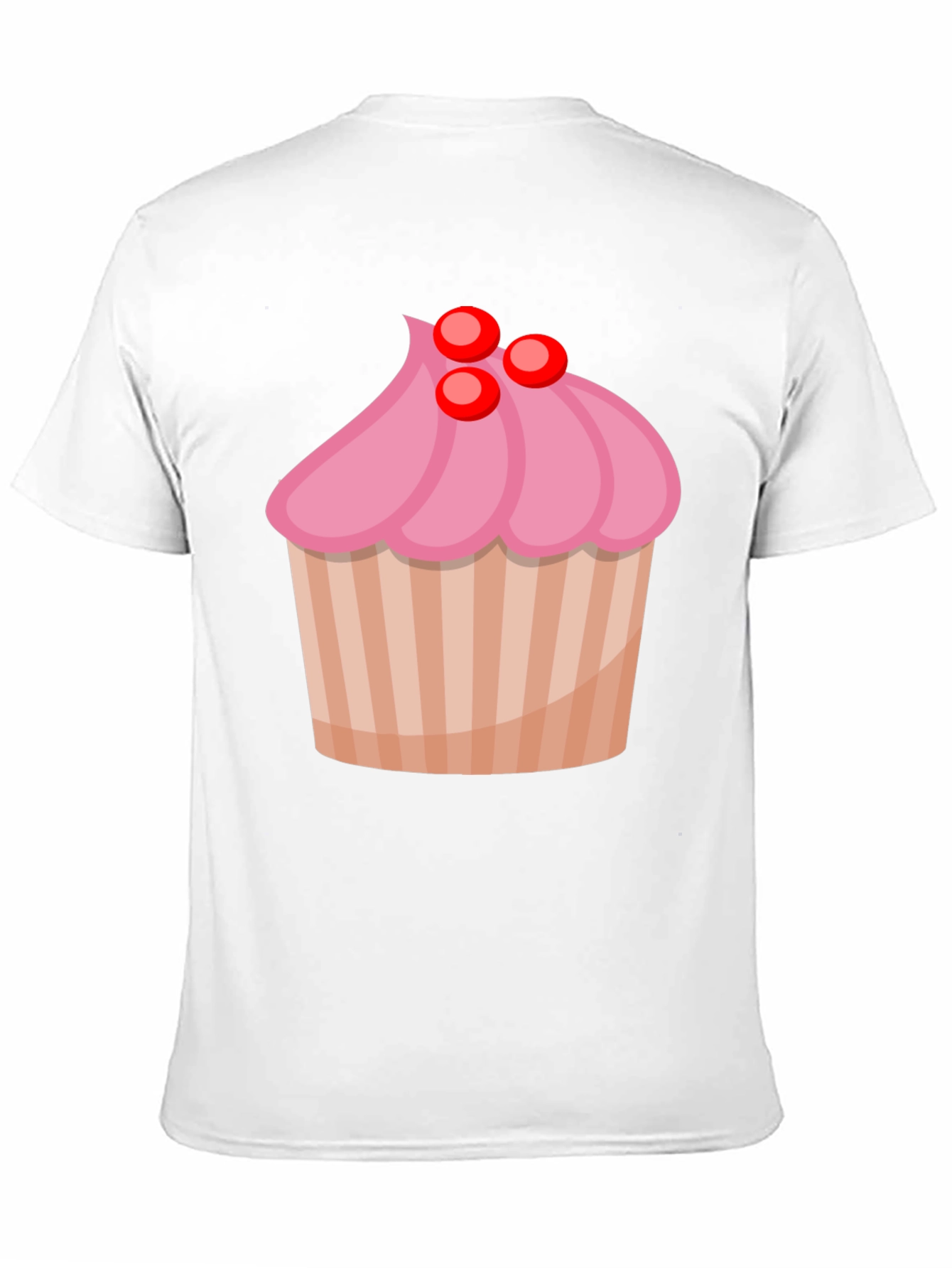 Cupcake Graphic Black T-Shirt