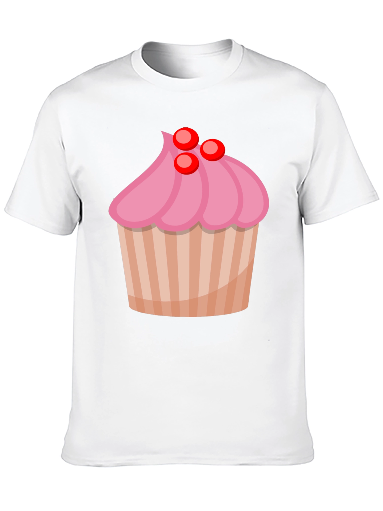 Cupcake Graphic Black T-Shirt