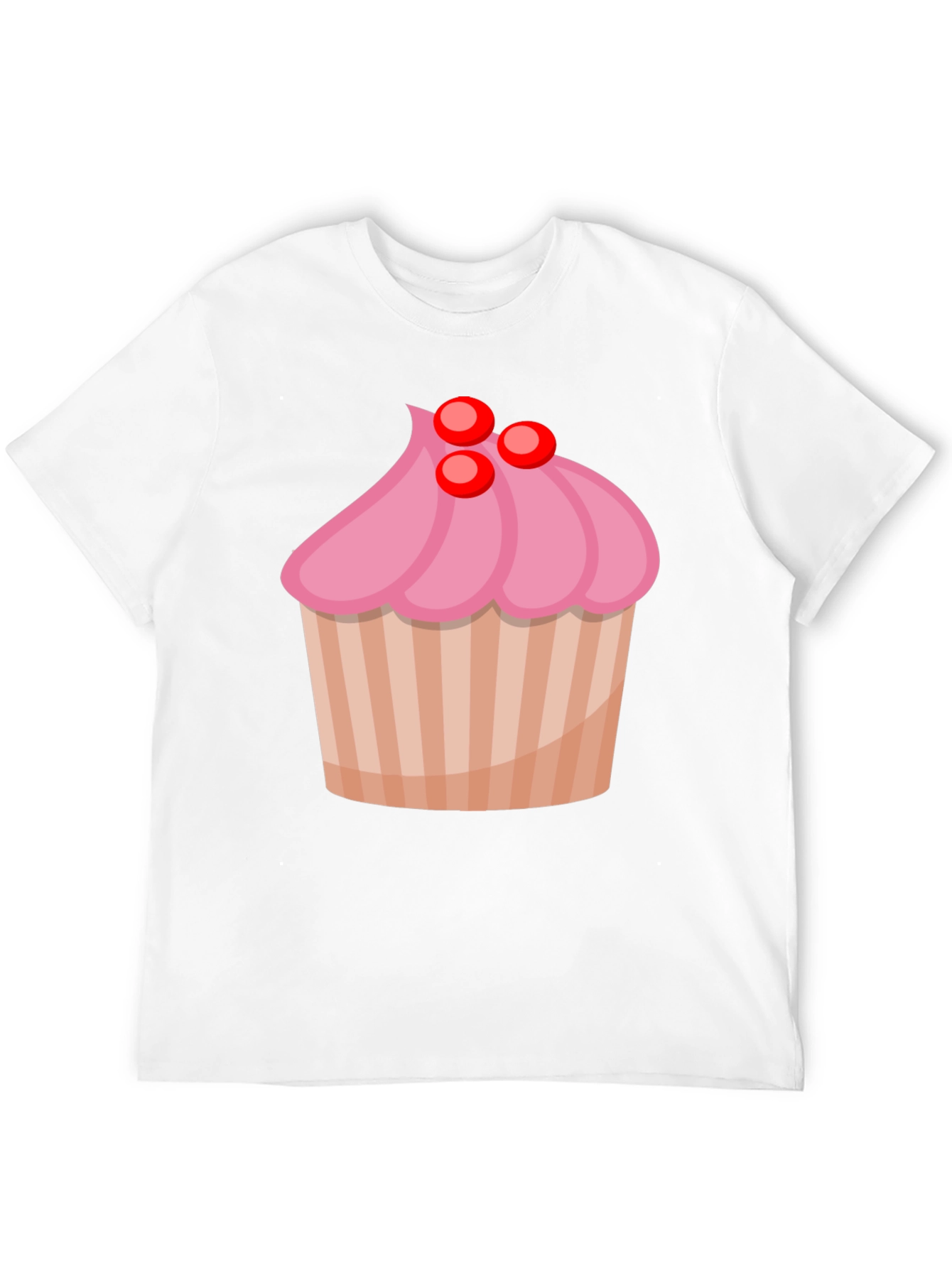 Cupcake Graphic Black T-Shirt