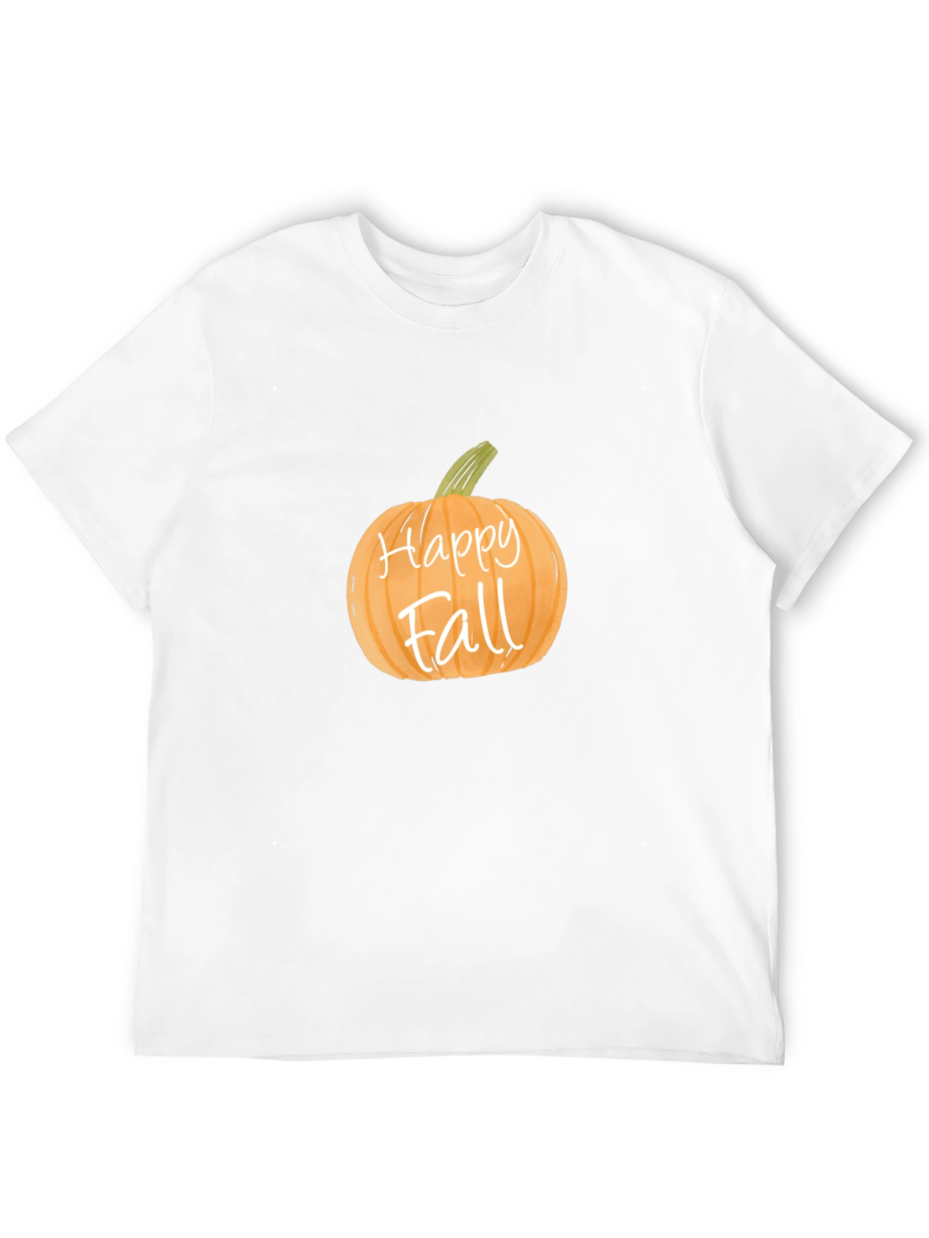 Happy Fall Pumpkin T-Shirt - Autumn Season Tee