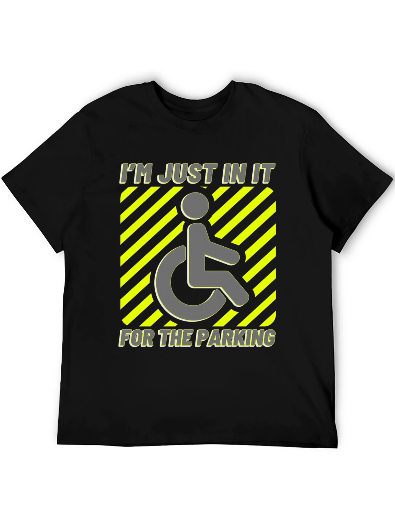 Handicap Parking Funny T-Shirt