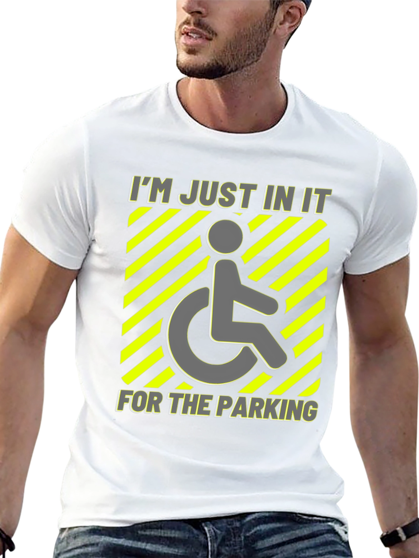 Handicap Parking Funny T-Shirt