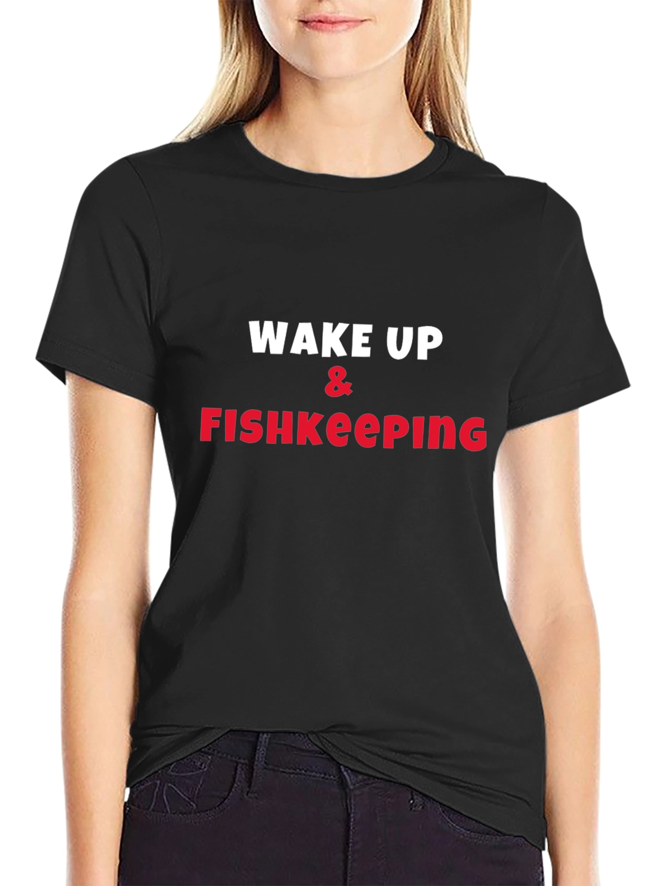 Wake Up & Fishkeeping Graphic Tee