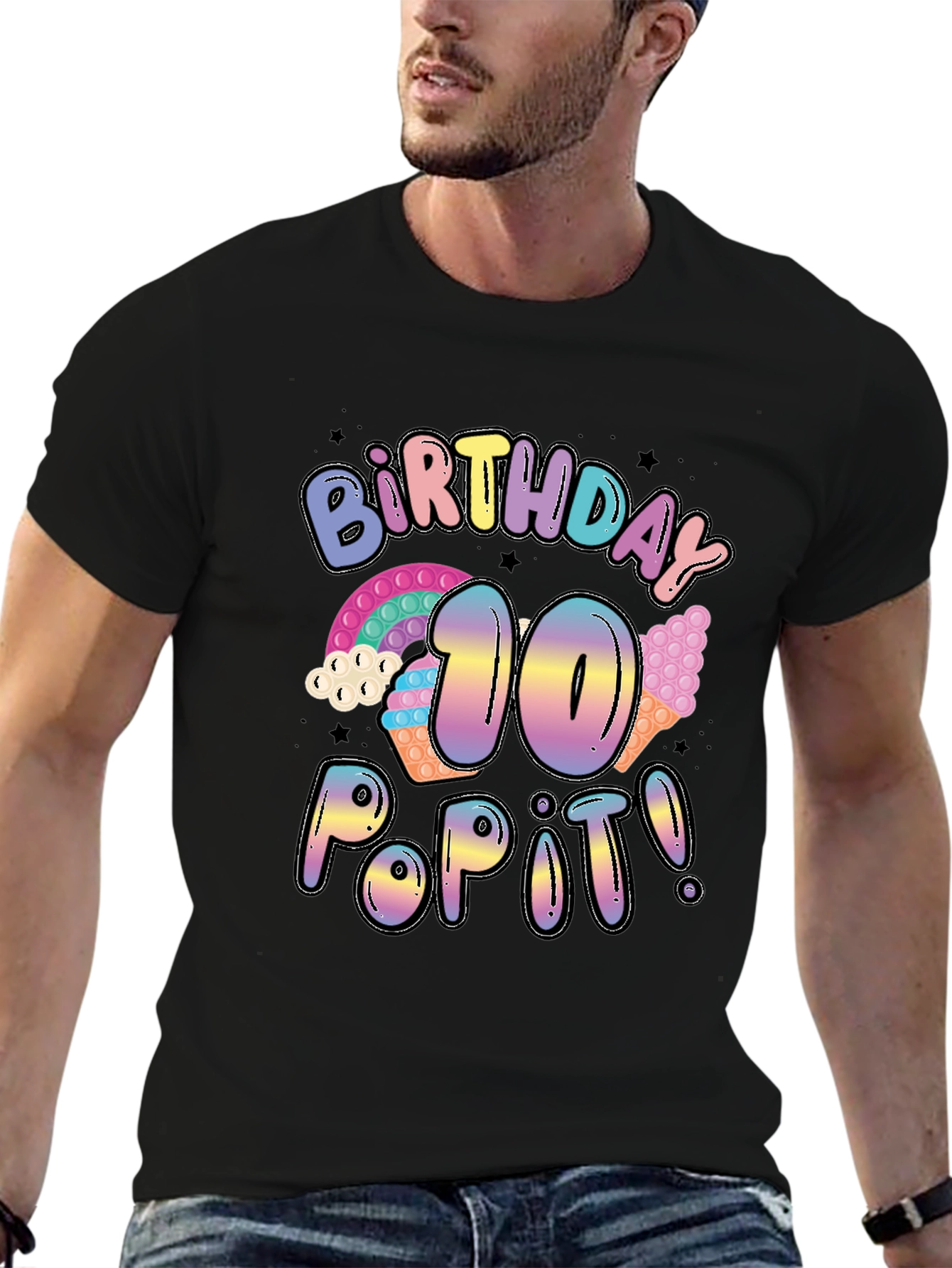 Birthday 10 Pop It! T-Shirt