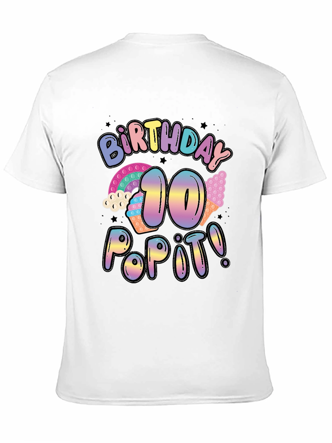 Birthday 10 Pop It! T-Shirt