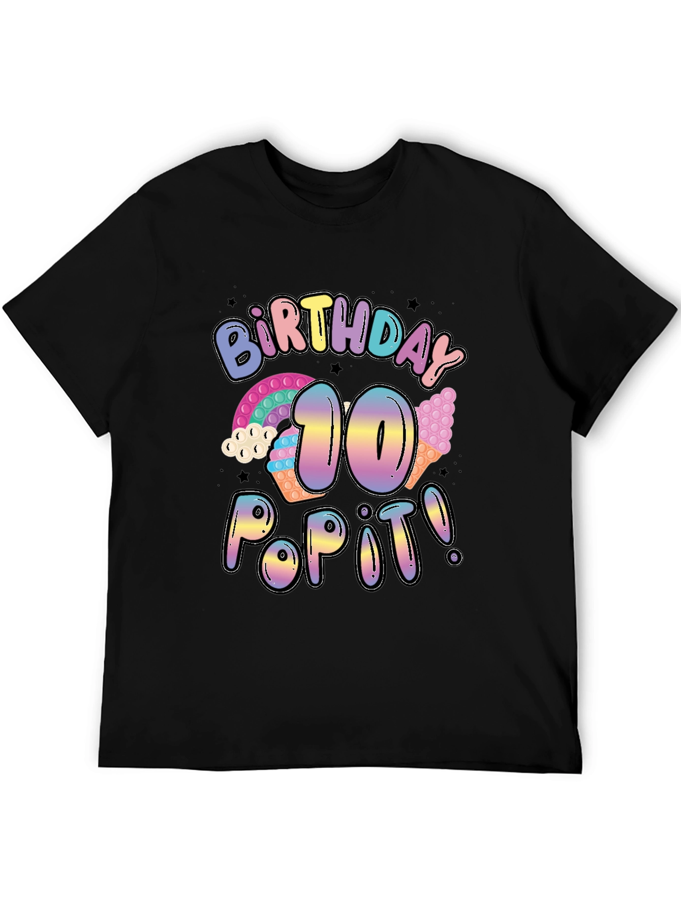Birthday 10 Pop It! T-Shirt