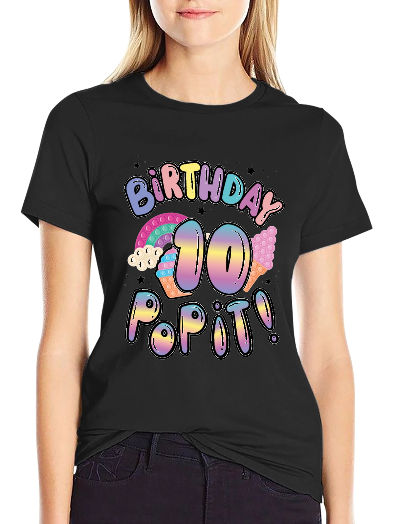Birthday 10 Pop It! T-Shirt