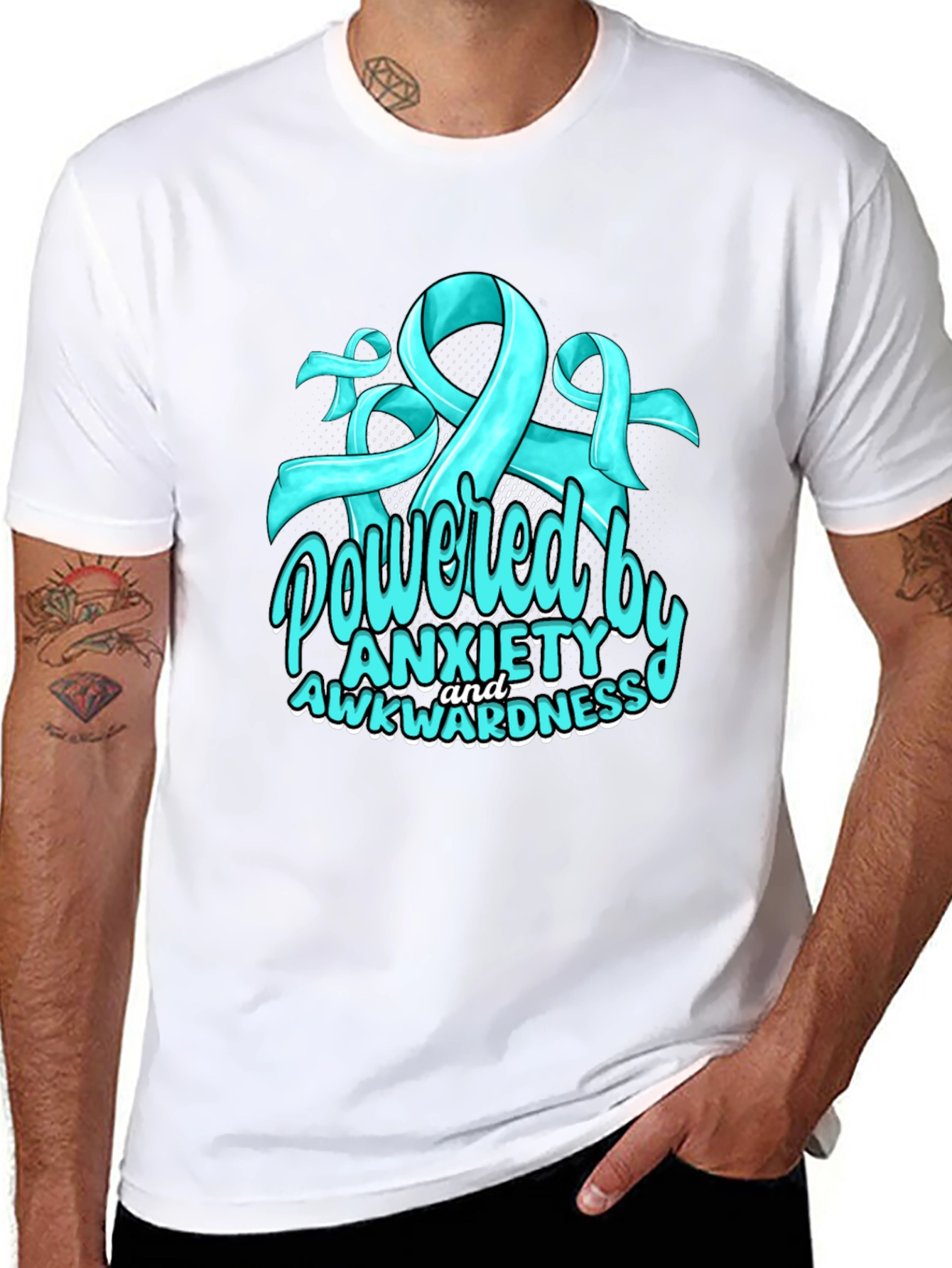 Anxiety & Awkwardness Tee - Mental Health Awareness Shirt