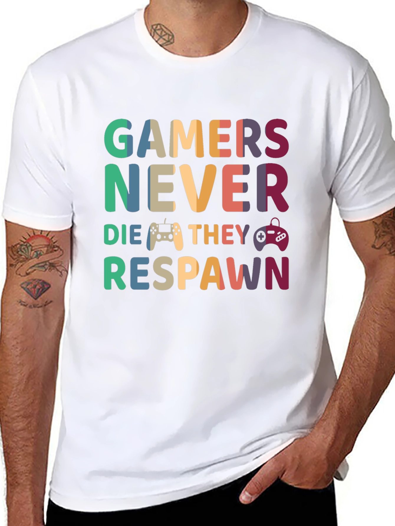 Gamers Never Die T-Shirt