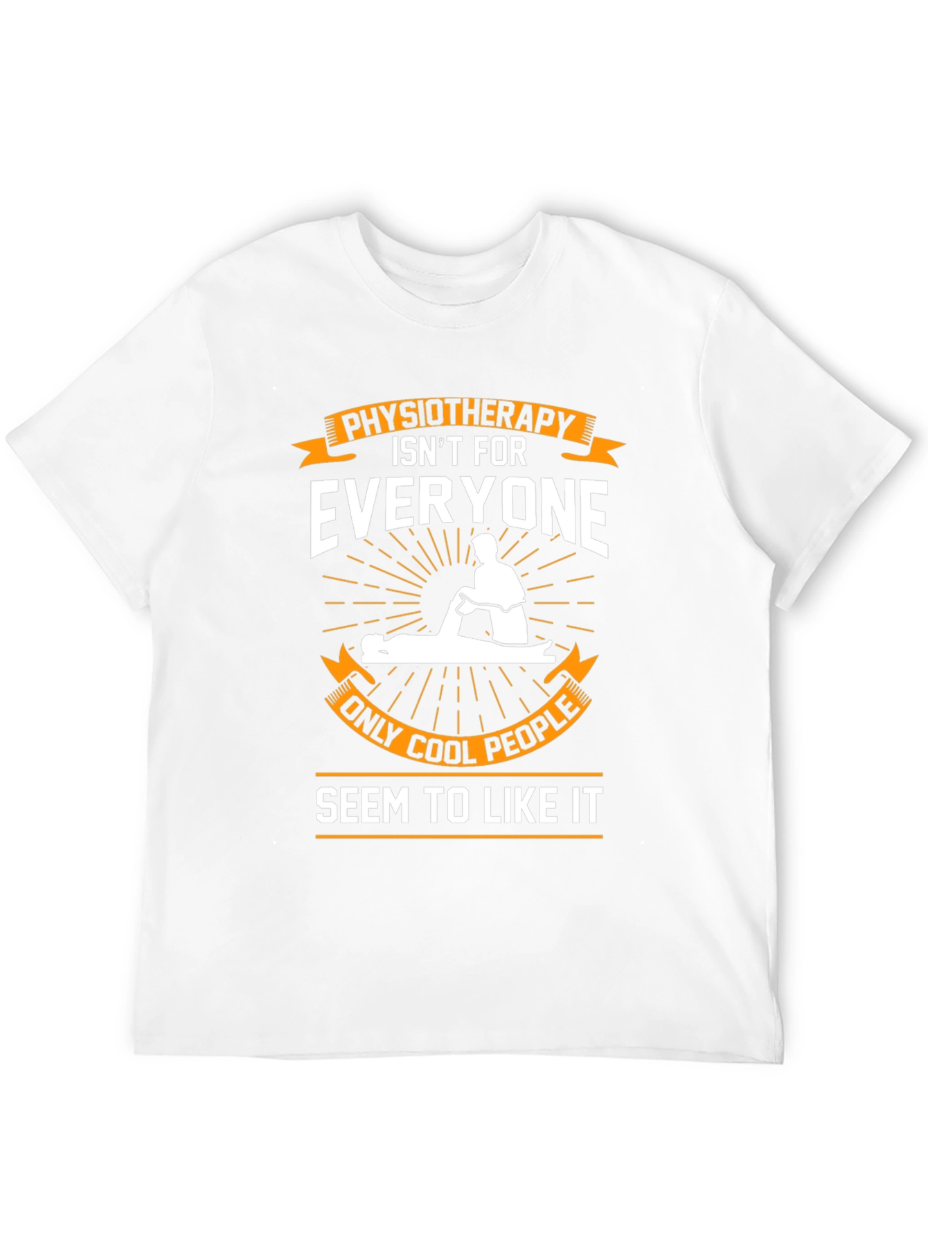 Physiotherapy Cool People Black T-Shirt