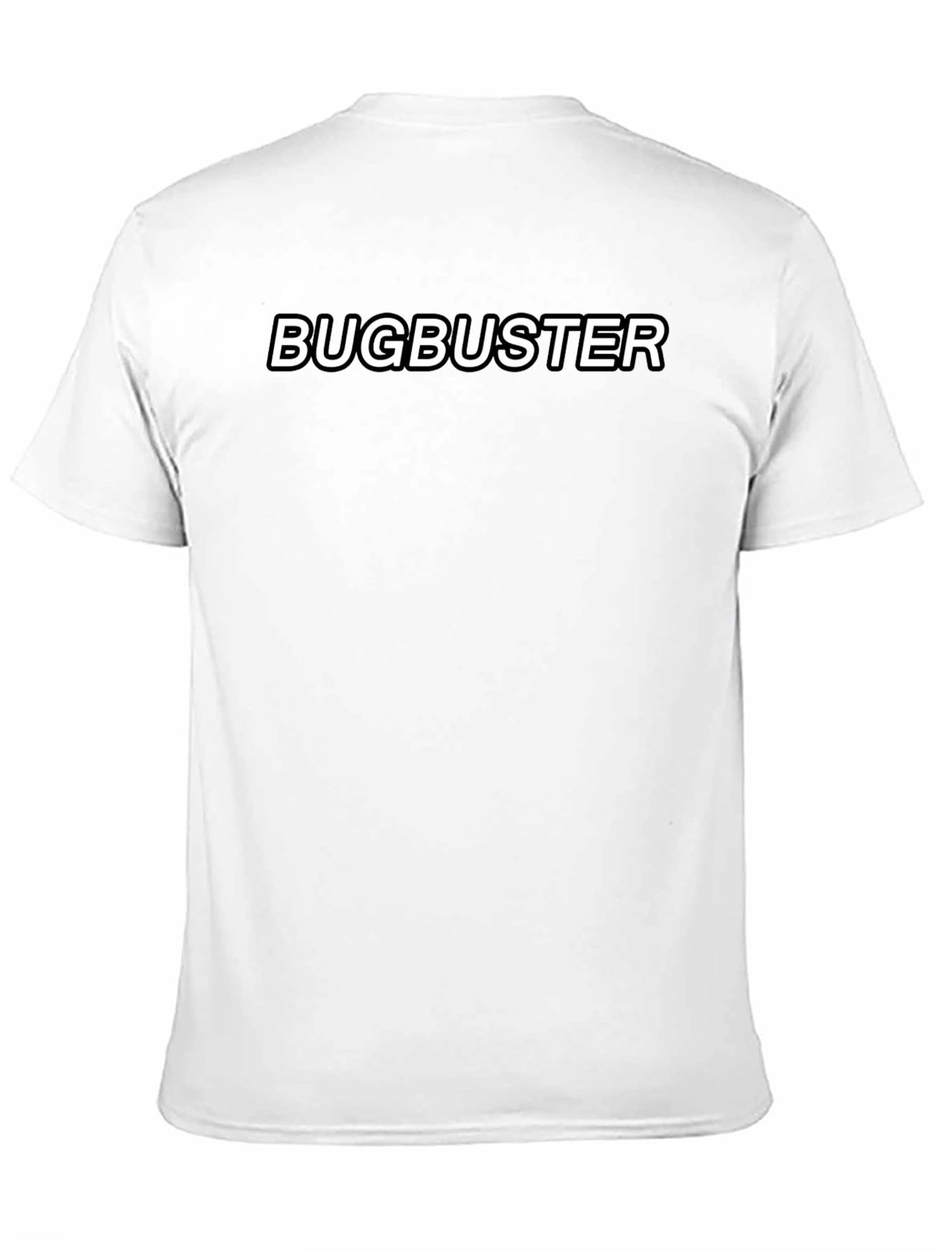 Bugbuster T-Shirt - Black Crew Neck Tee