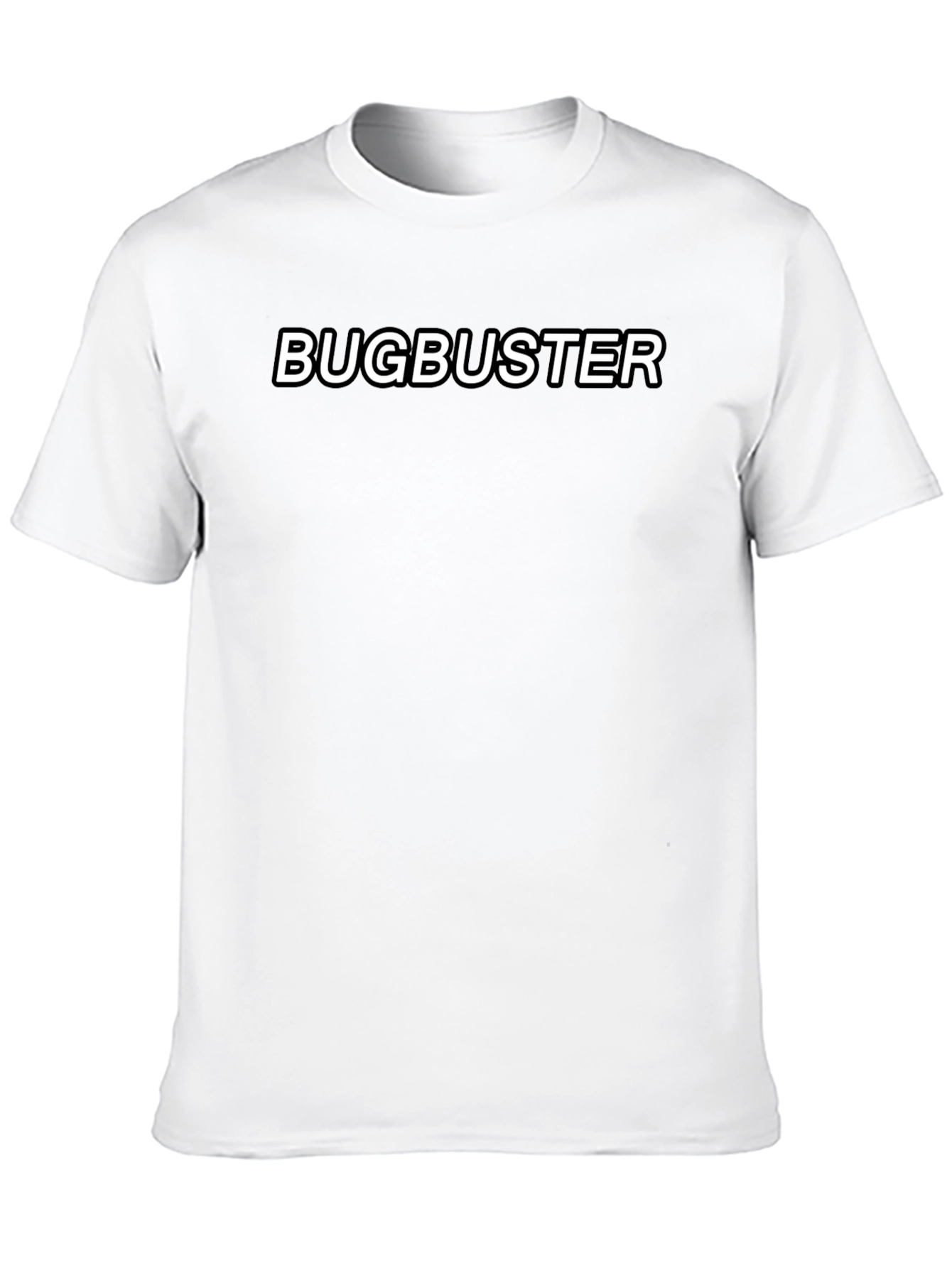 Bugbuster T-Shirt - Black Crew Neck Tee