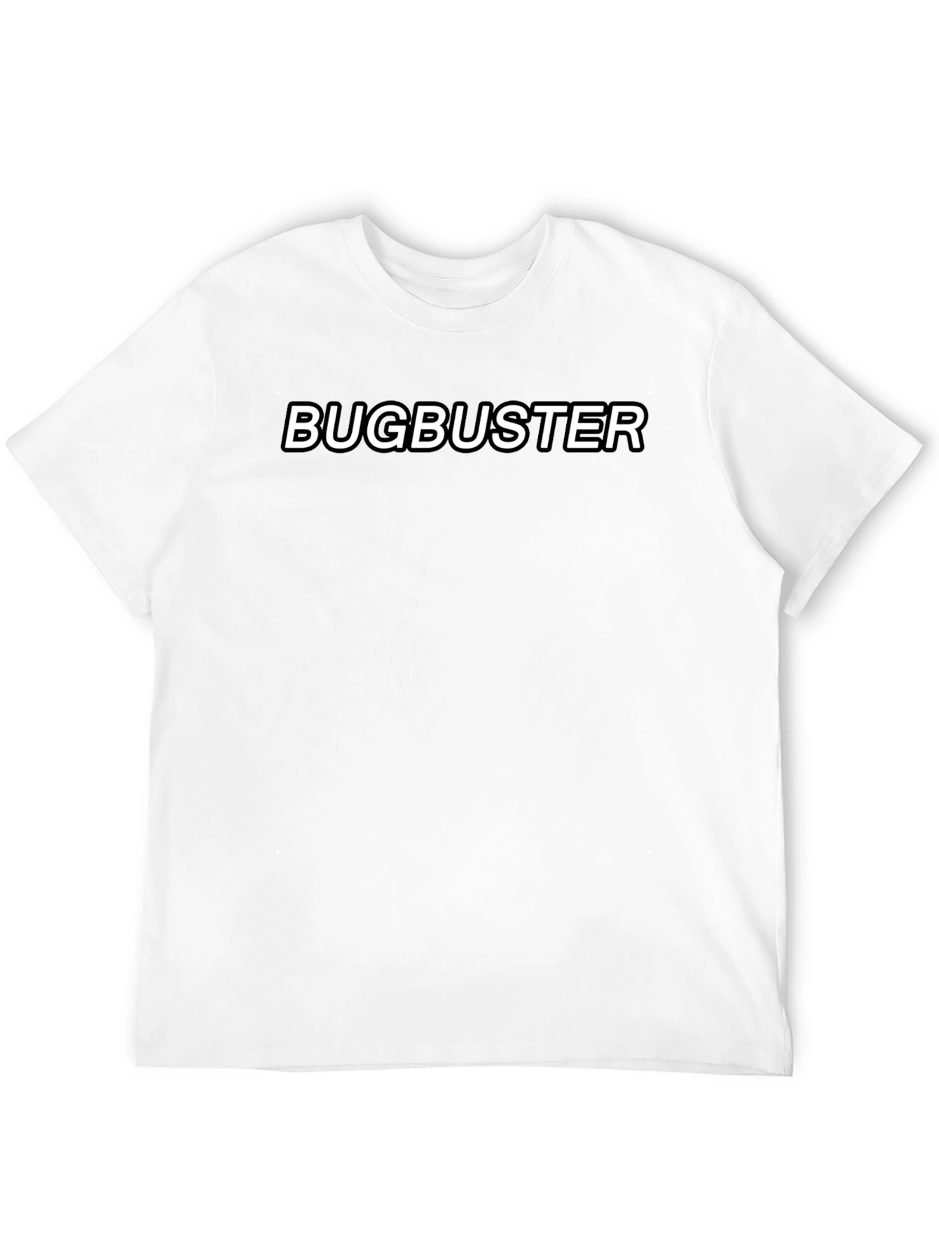 Bugbuster T-Shirt - Black Crew Neck Tee
