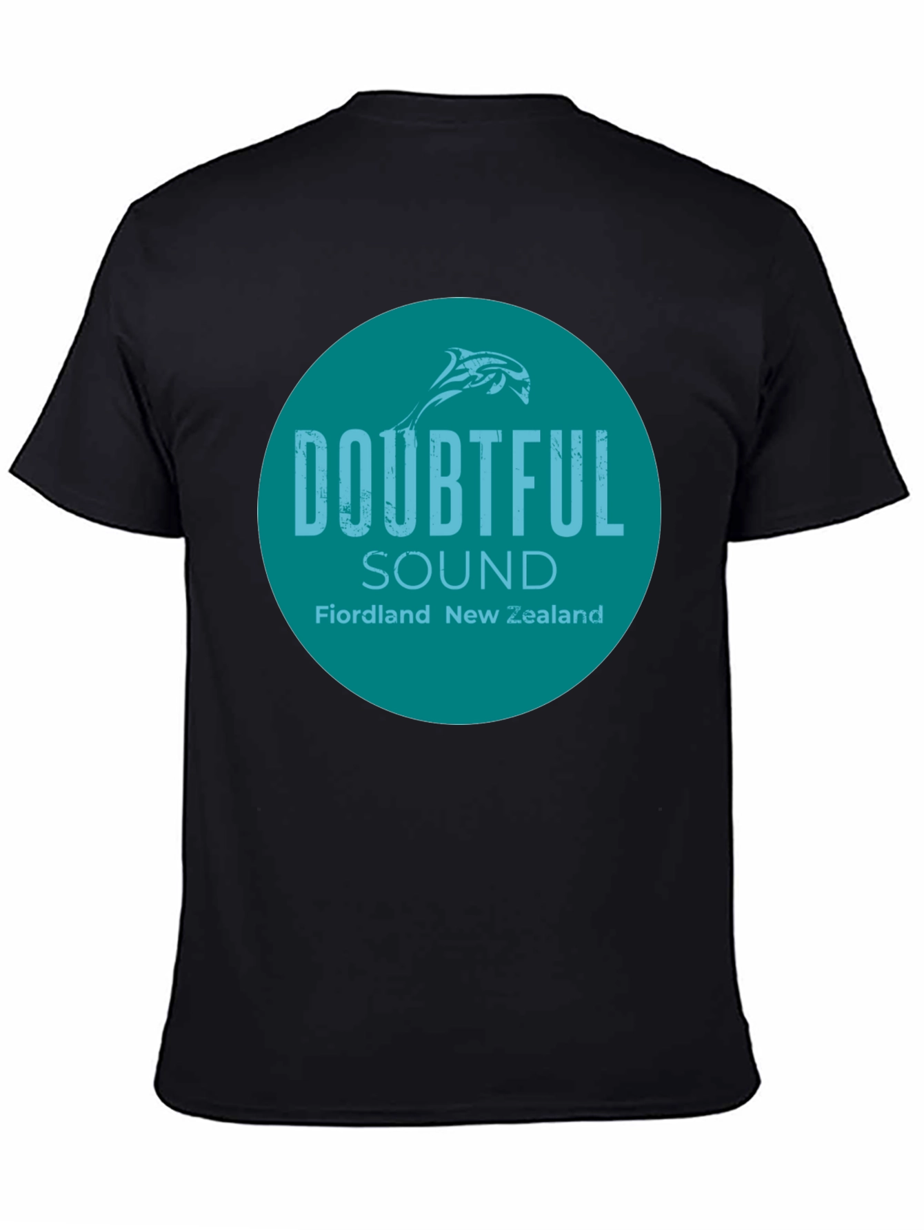 Doubtful Sound New Zealand T-Shirt - Round Graphic Tee