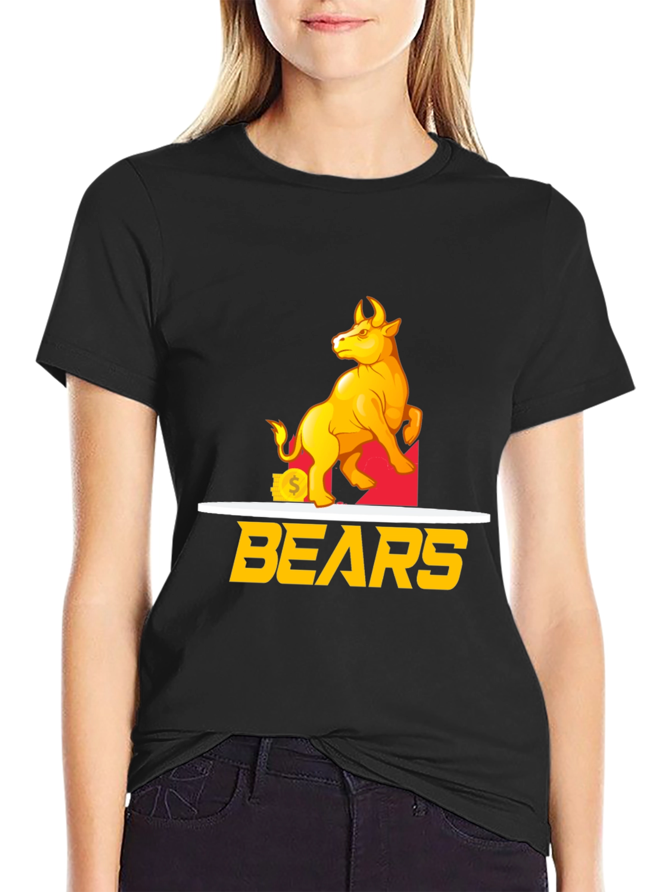 Bull vs Bears Graphic Tee