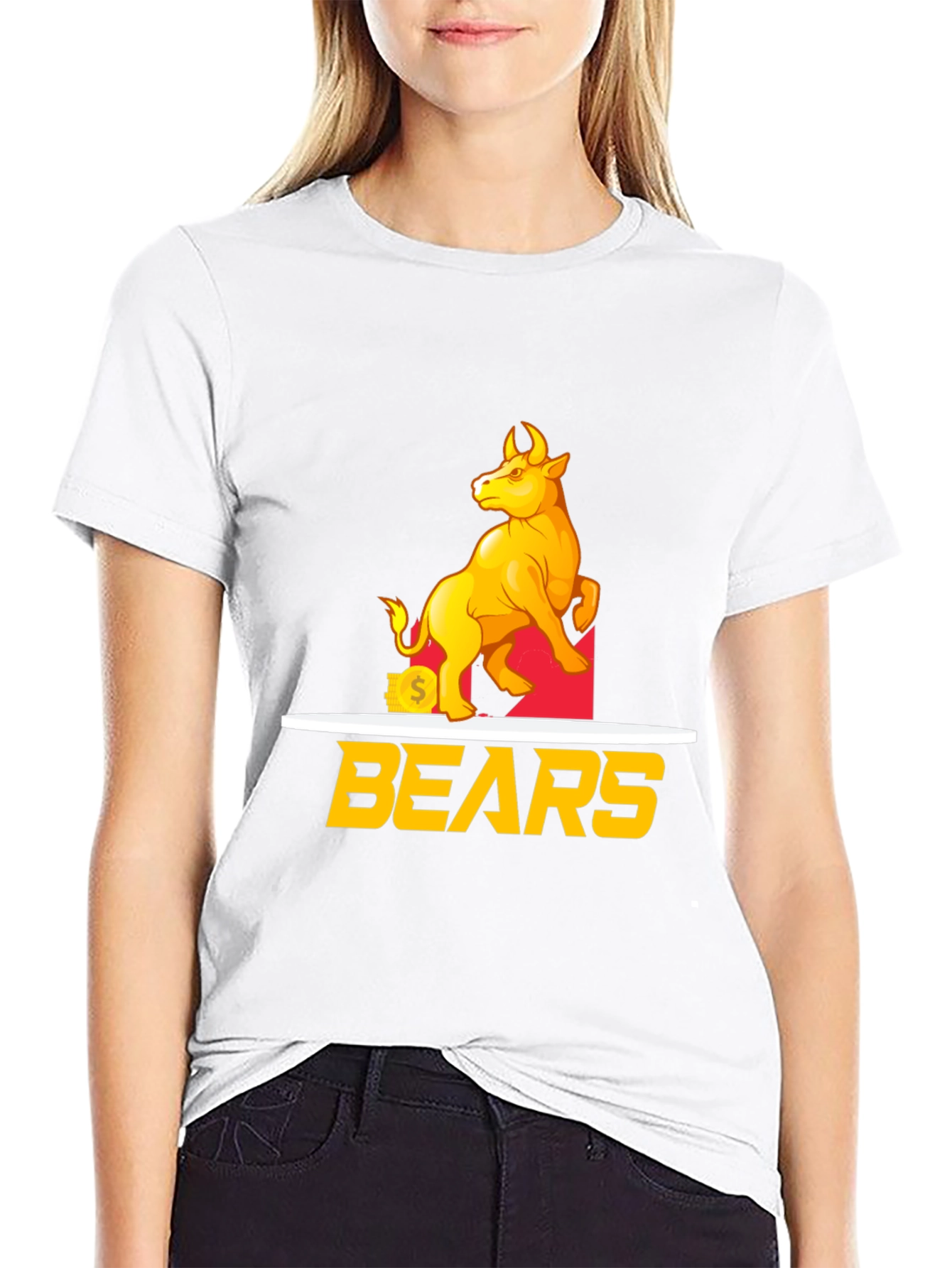Bull vs Bears Graphic Tee
