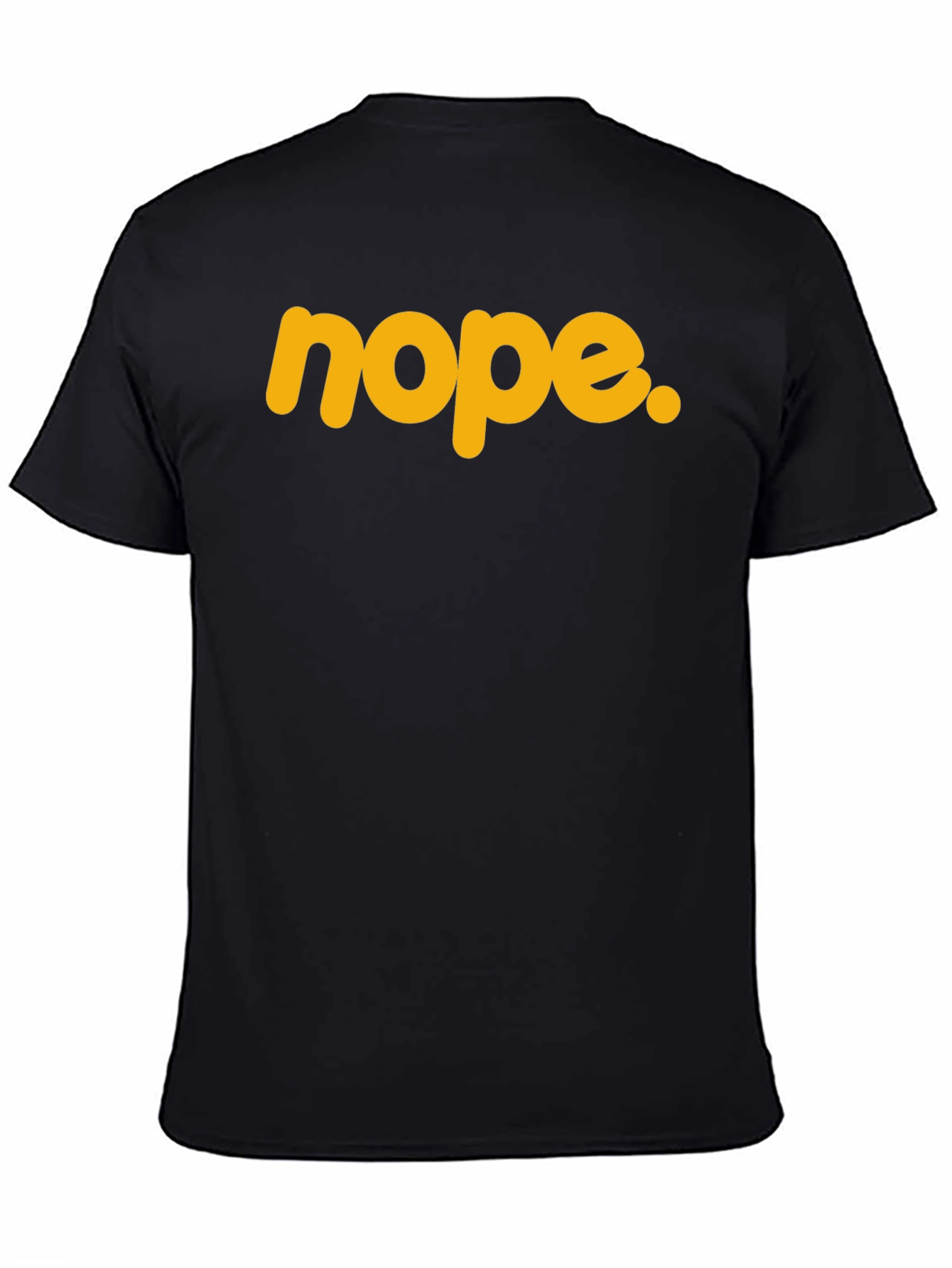 Nope Graphic Tee - Trendy Sarcastic Statement Shirt