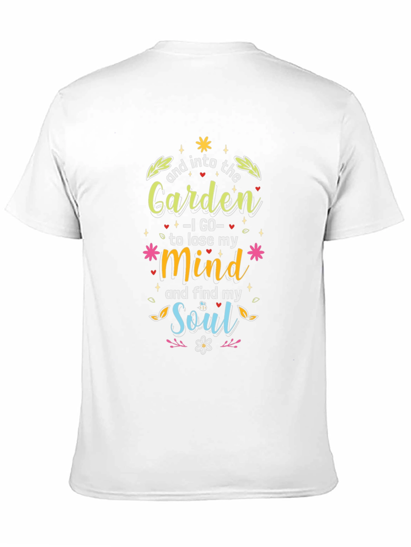 Garden Mind Soul Graphic T-Shirt