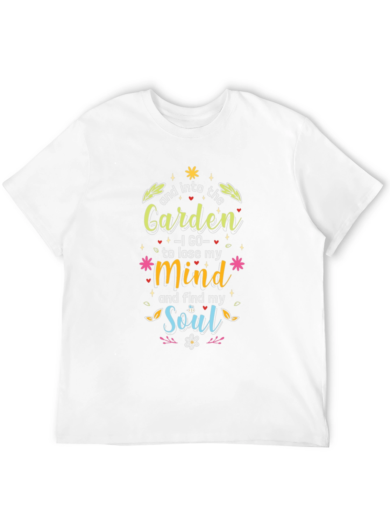 Garden Mind Soul Graphic T-Shirt